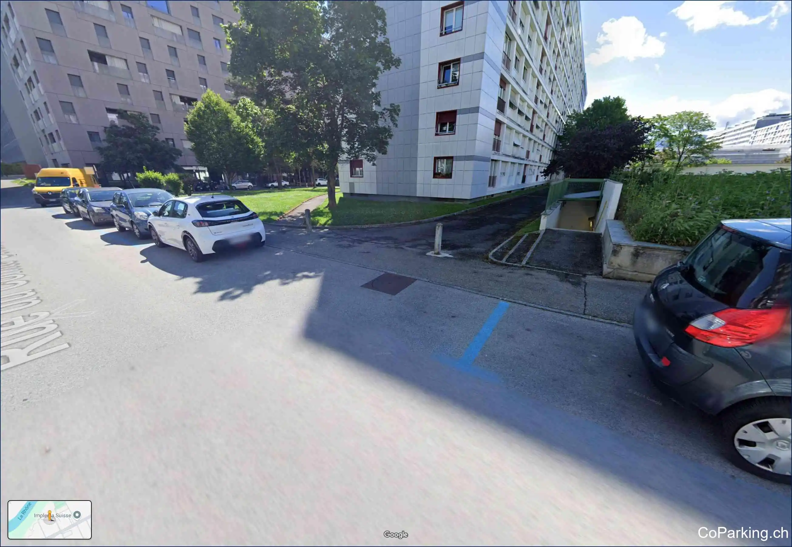 Parking Rue du Comte-Géraud, Rue du Comte-Géraud, Onex, 1213