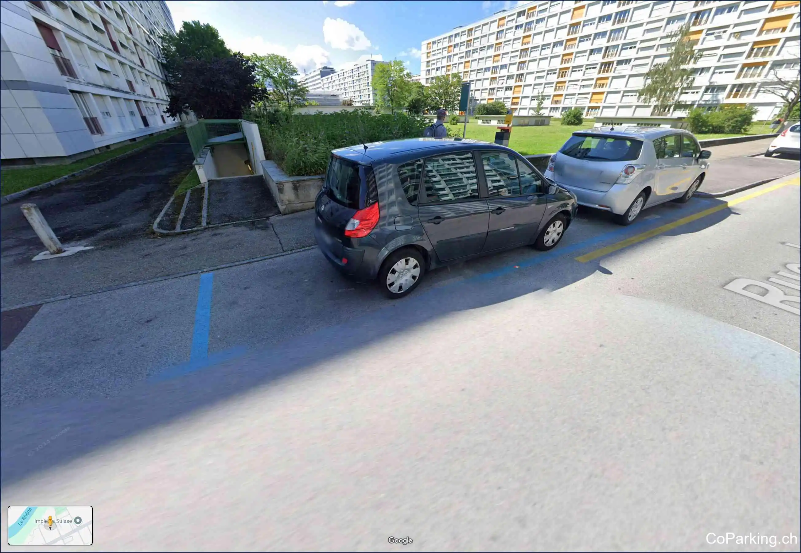 Parking Rue du Comte-Géraud, Rue du Comte-Géraud, Onex, 1213