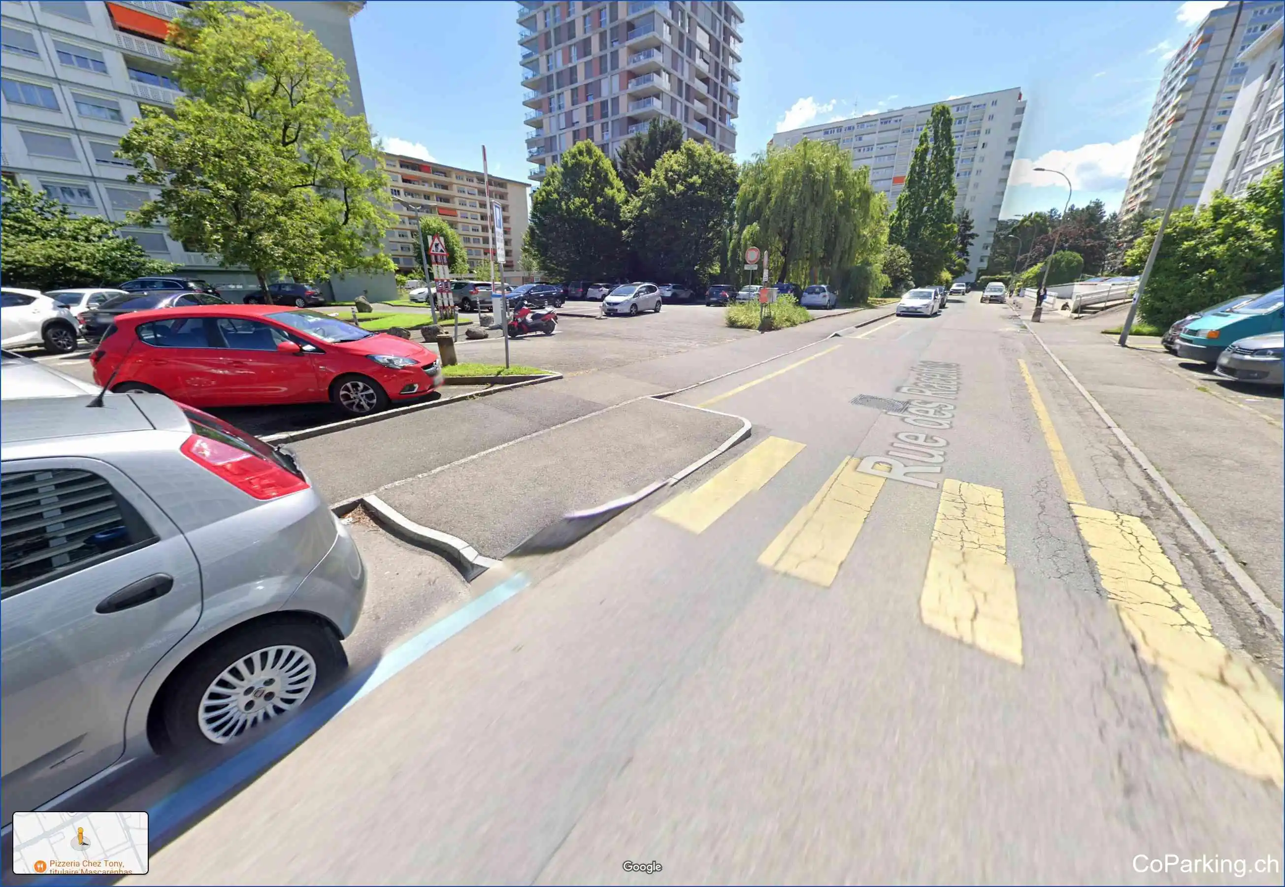 Parking Rue des Racettes, Rue des Racettes, Onex, 1213
