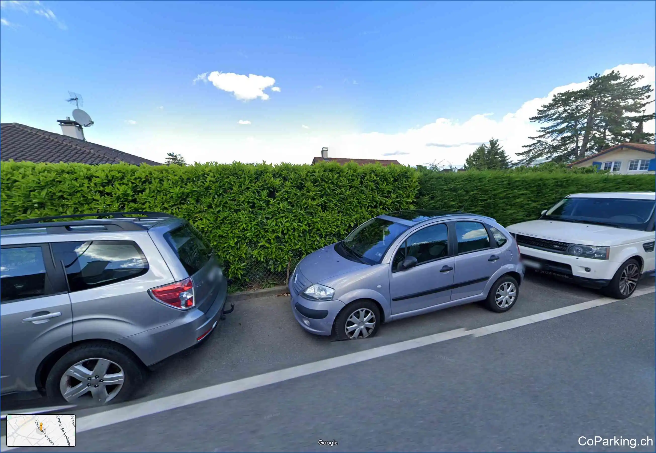 Parking Chemin de Sur-Beauvent, Chemin de Sur-Beauvent, Bernex, 1232