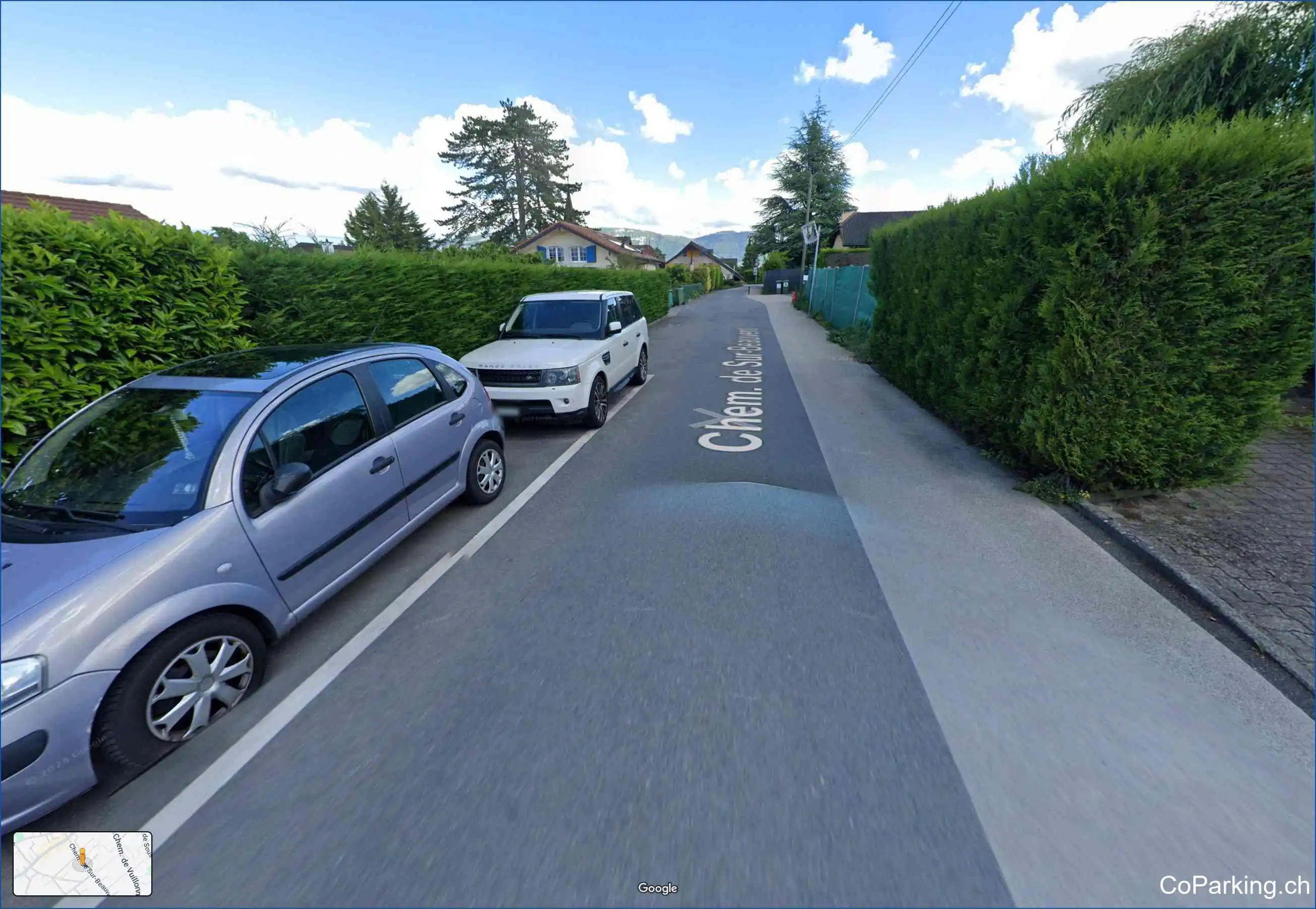 Parking Chemin de Sur-Beauvent, Chemin de Sur-Beauvent, Bernex, 1232