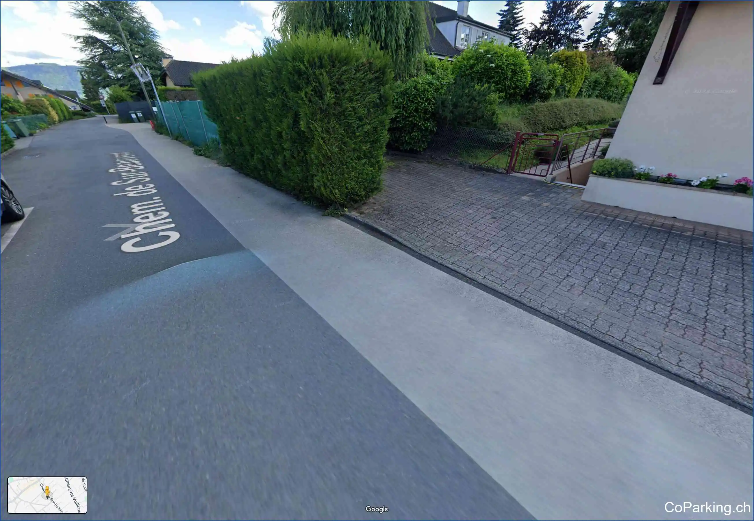 Parking Chemin de Sur-Beauvent, Chemin de Sur-Beauvent, Bernex, 1232