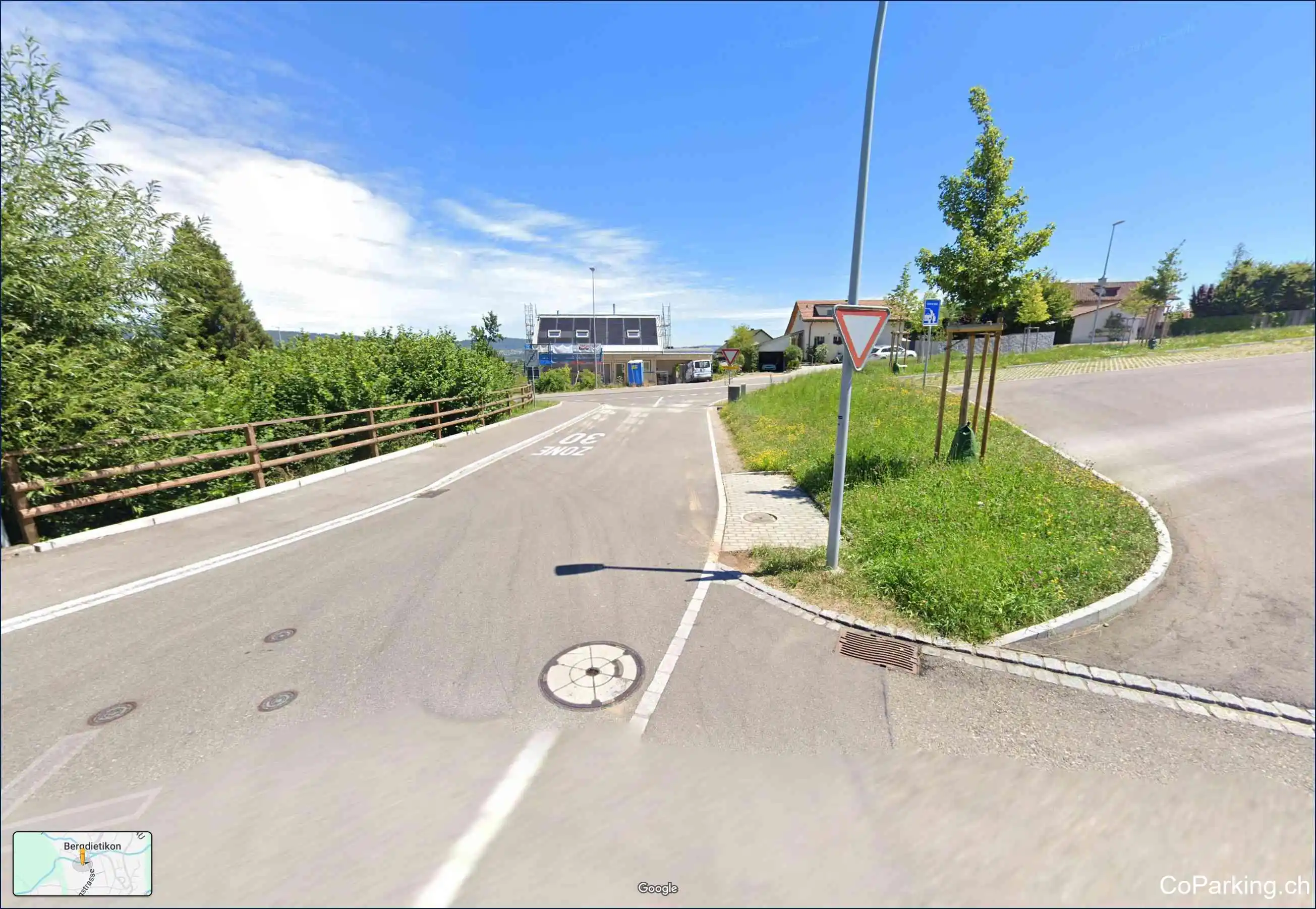 Parking Pfarreizentrum Bergli, Im Schlittental, Bergdietikon, 8962