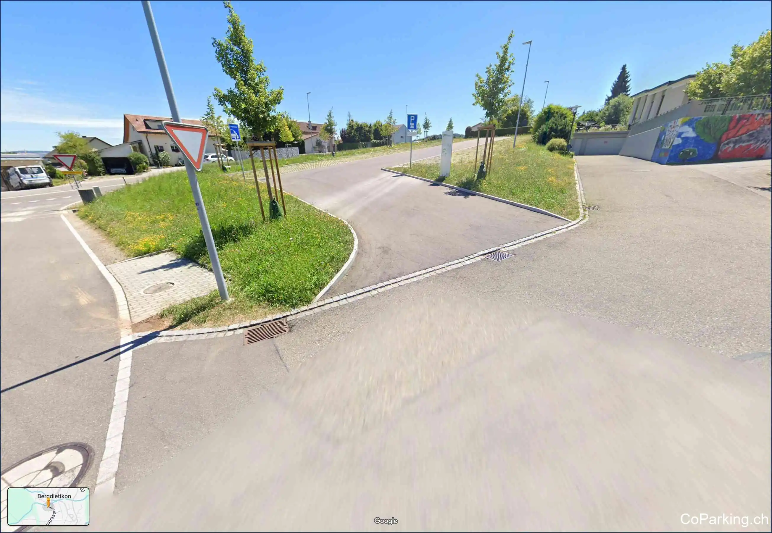 Parking Pfarreizentrum Bergli, Im Schlittental, Bergdietikon, 8962