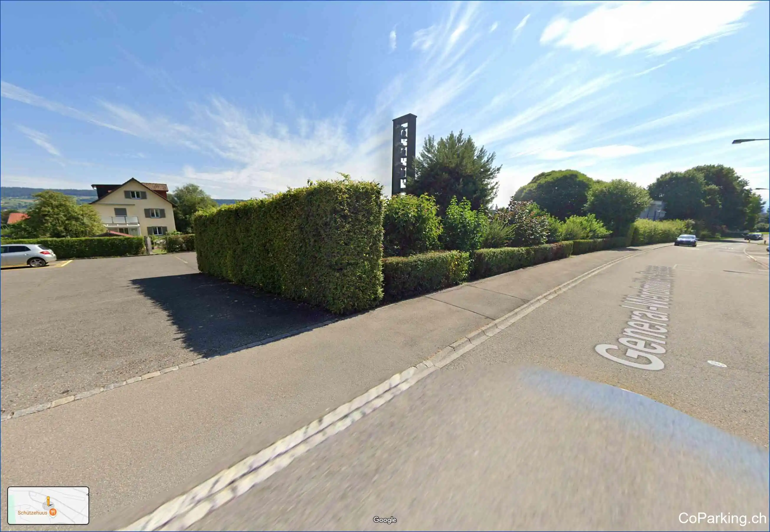 Parking Kirchenpavillion, General-Werdmüller-Strasse, Wädenswil, 8820