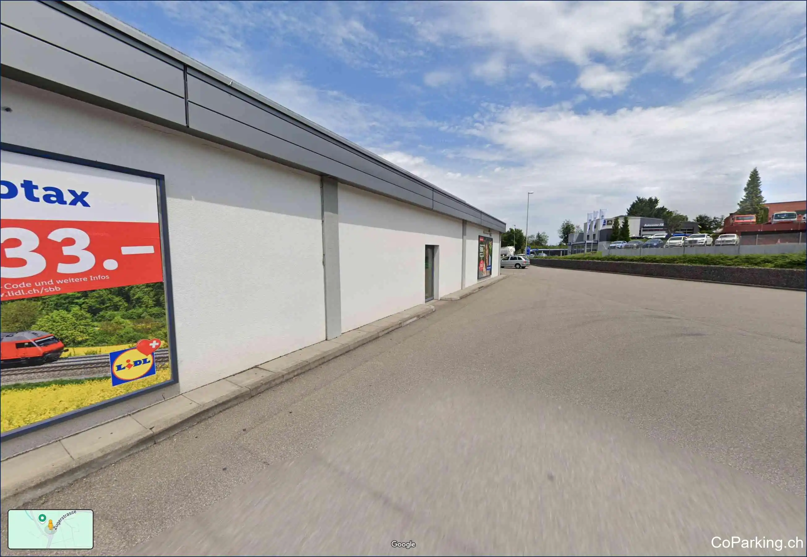 Parking LIDL, Zugerstrasse, Wädenswil, 8820