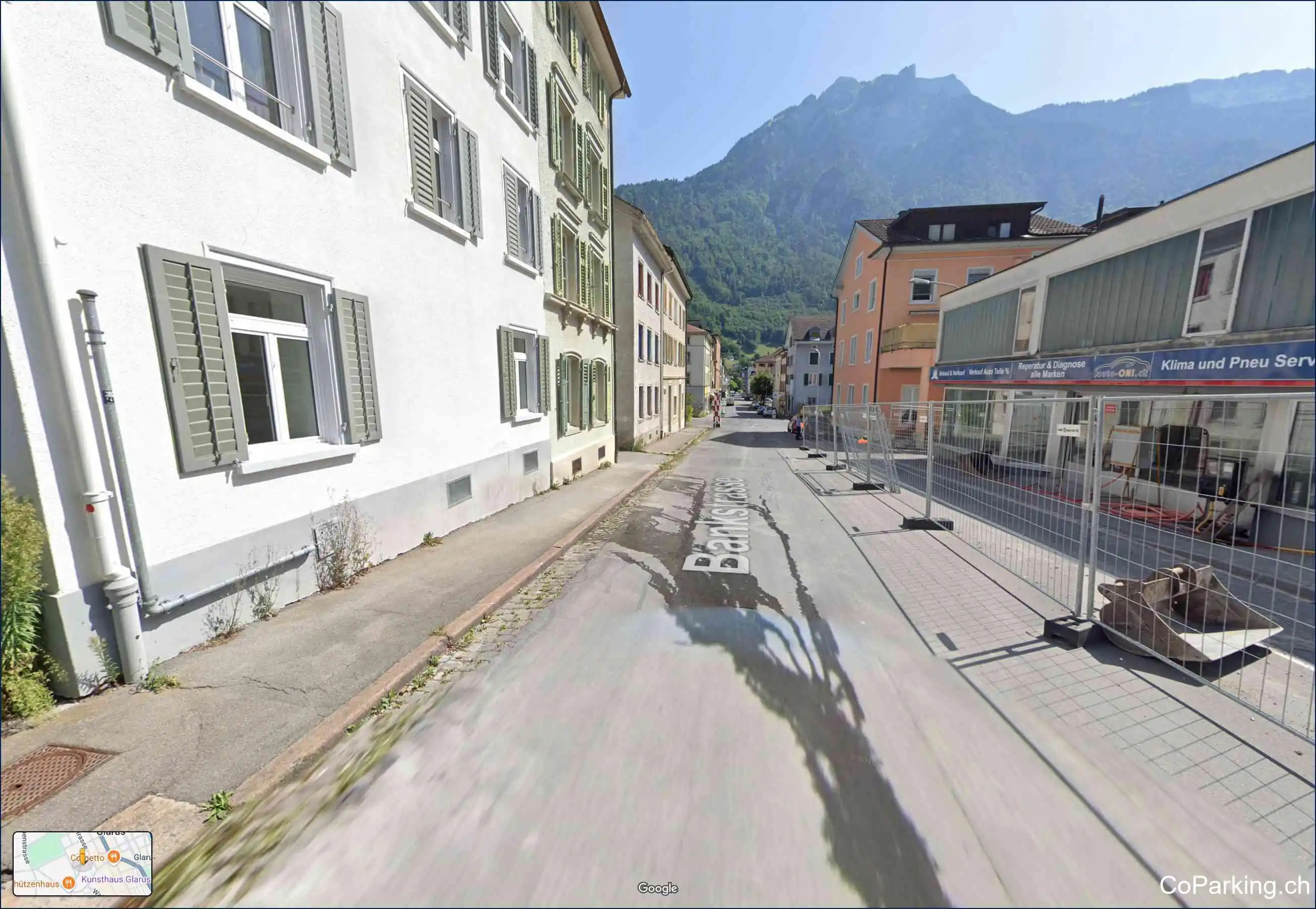 Parking Bankstr., Bankstrasse, Glarus, 8750
