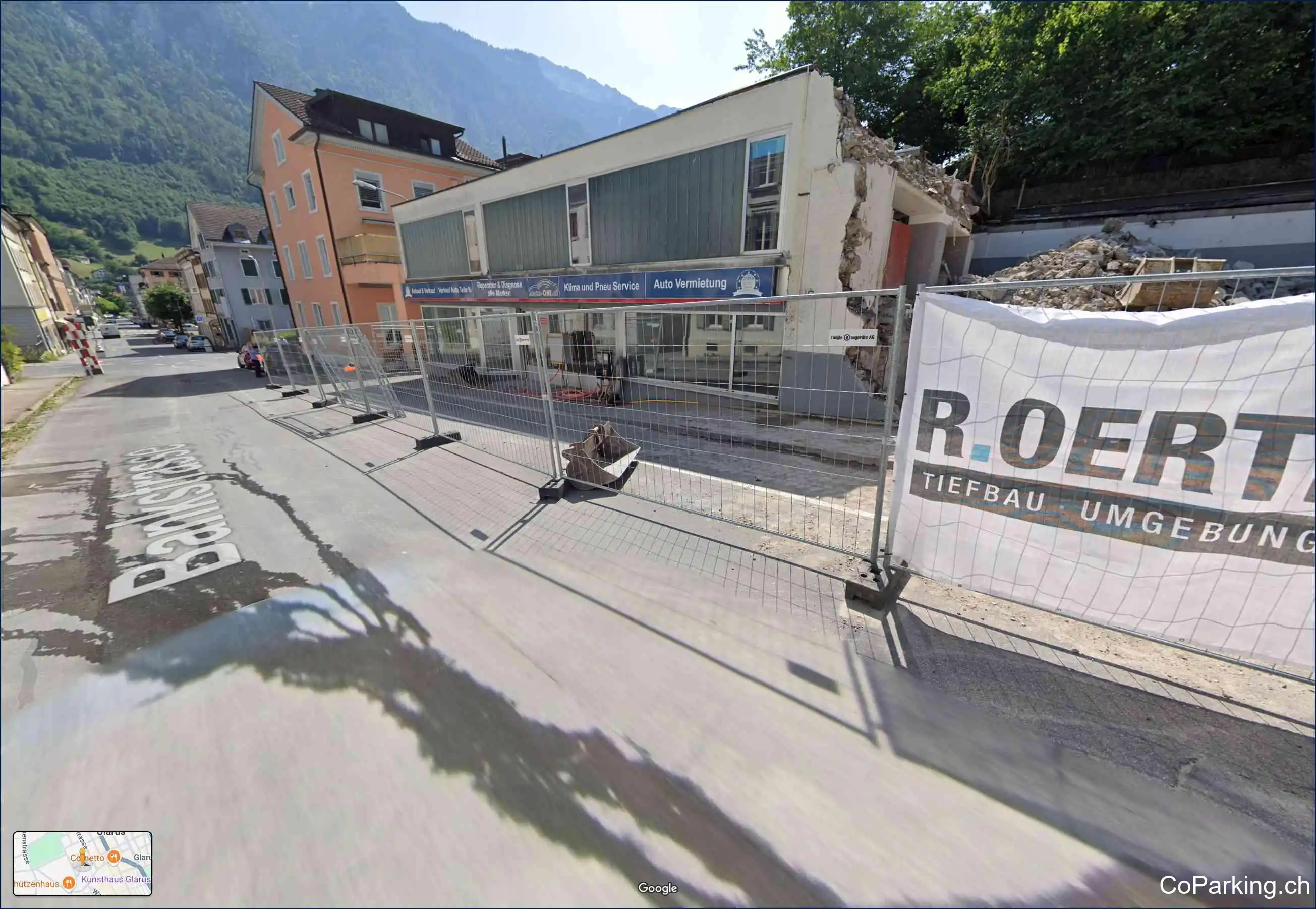 Parking Bankstr., Bankstrasse, Glarus, 8750