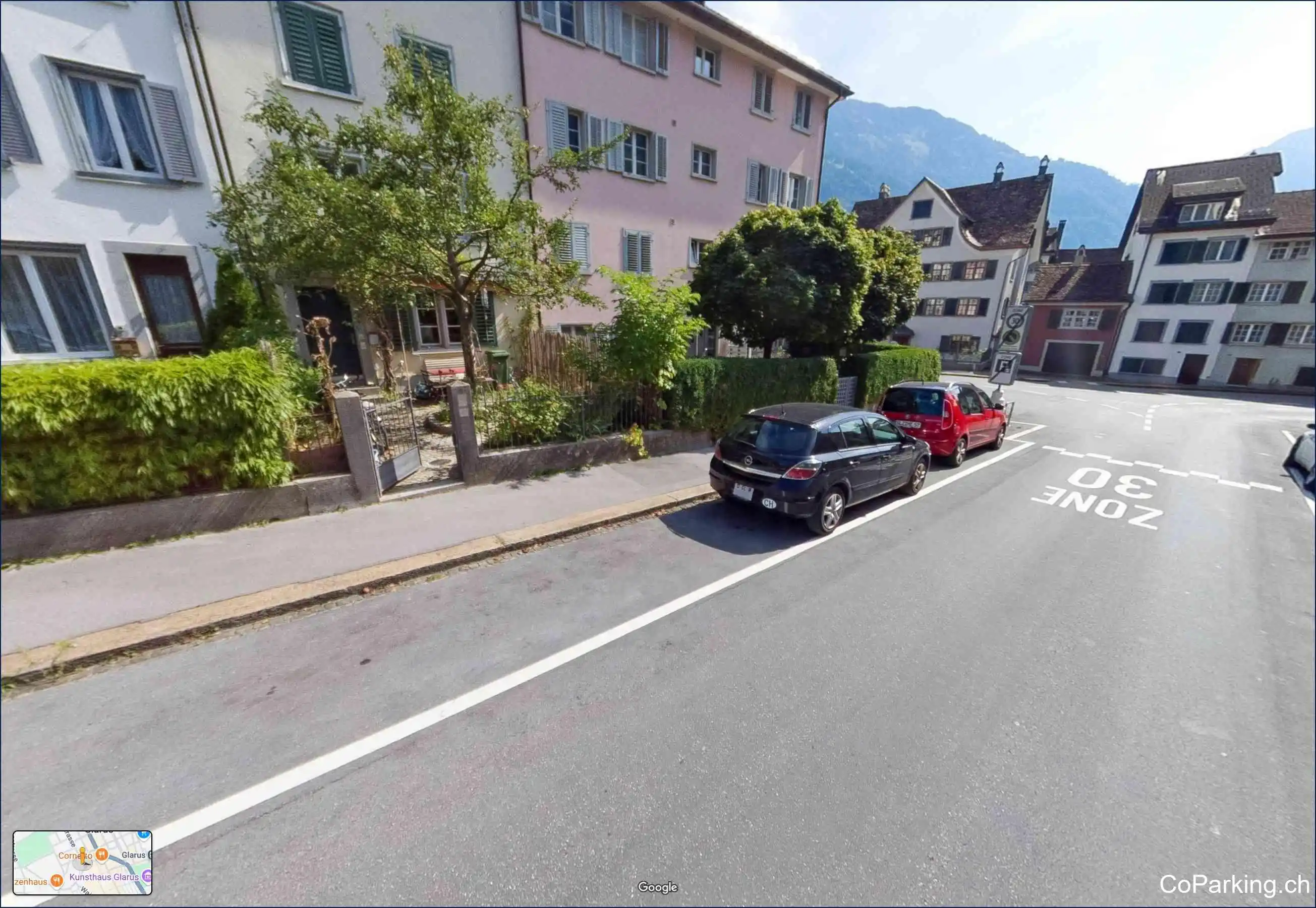 Parking Sandstr., Sandstrasse, Glarus, 8750