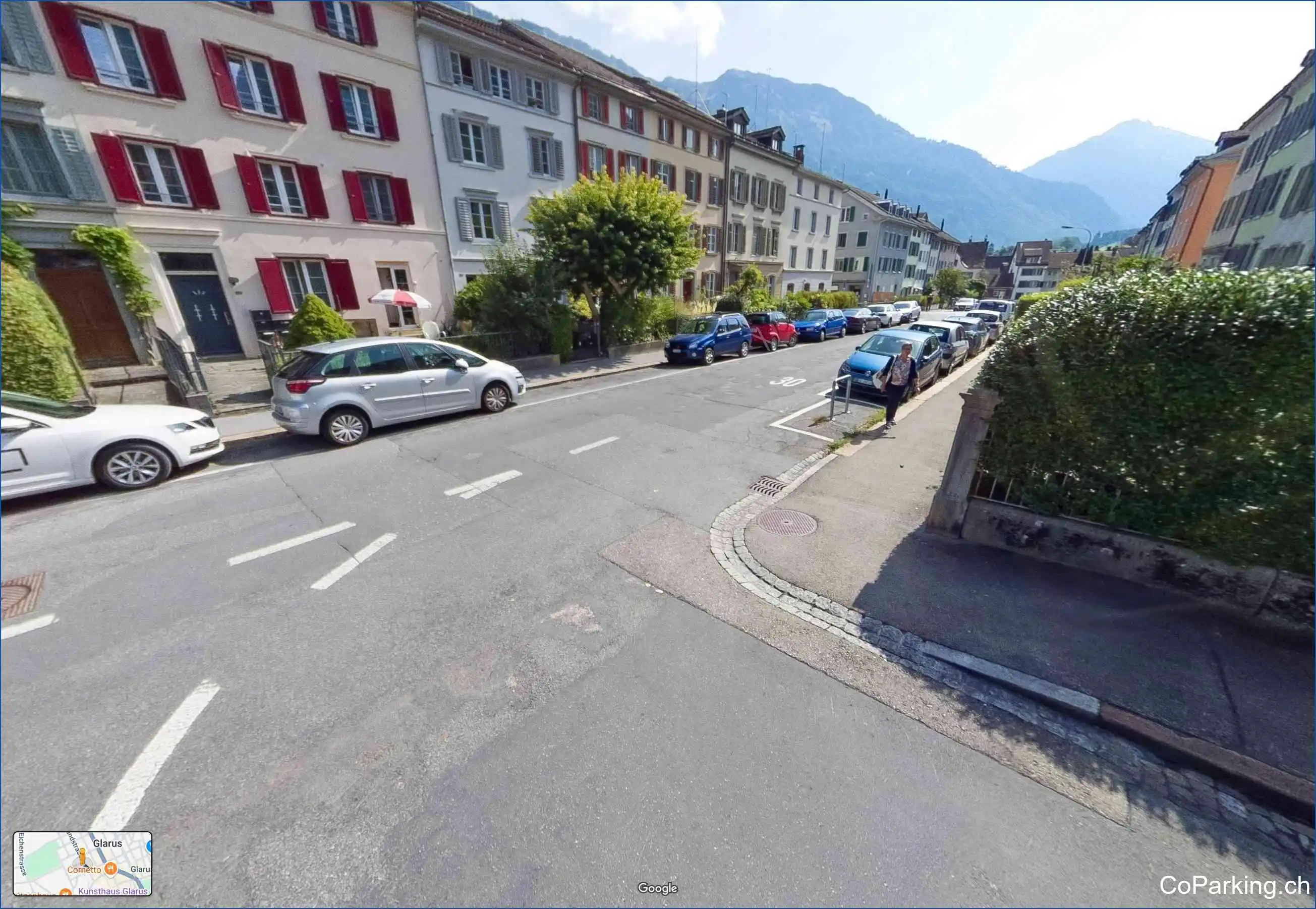 Parking Sandstr., Sandstrasse, Glarus, 8750