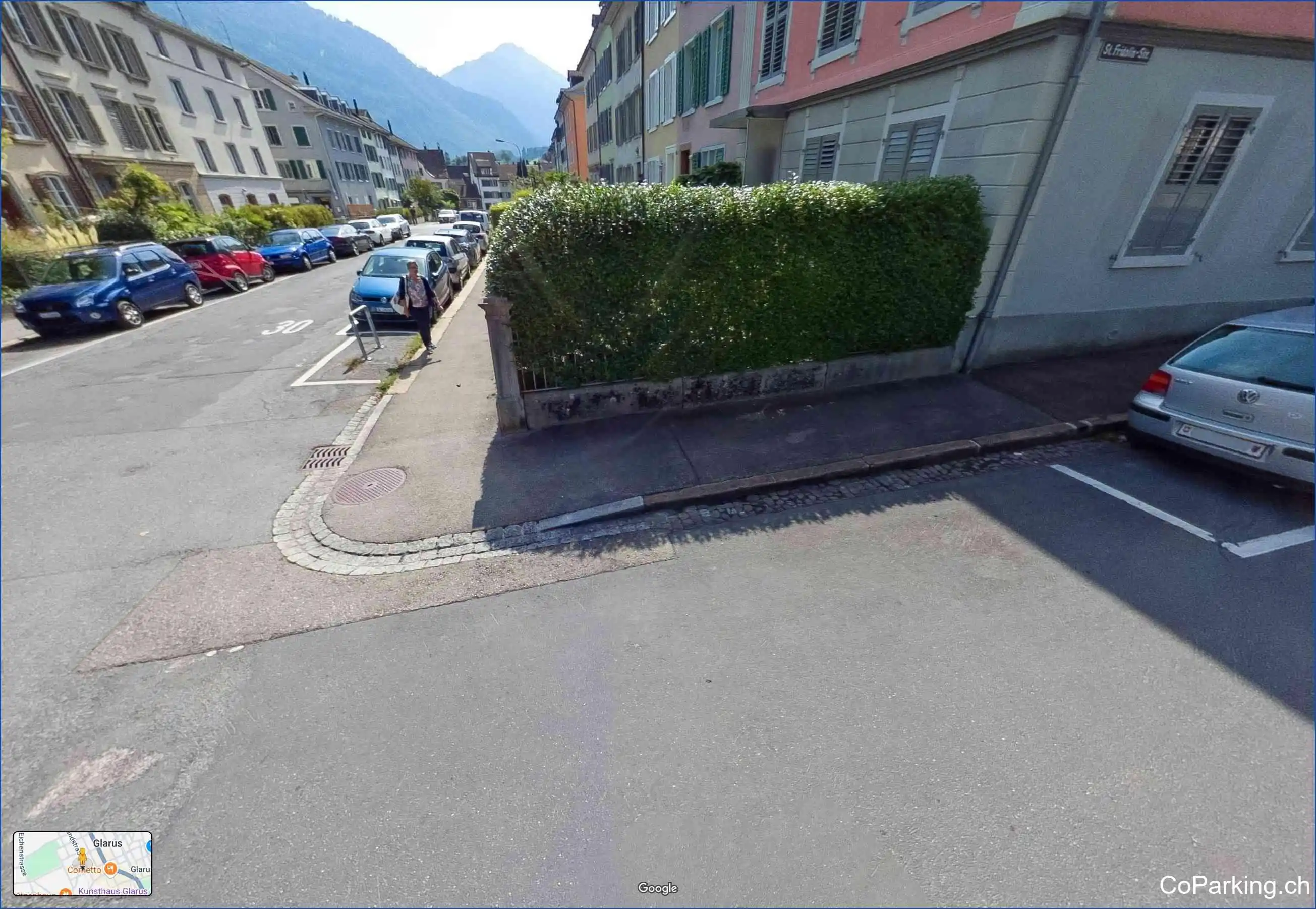 Parking Sandstr., Sandstrasse, Glarus, 8750