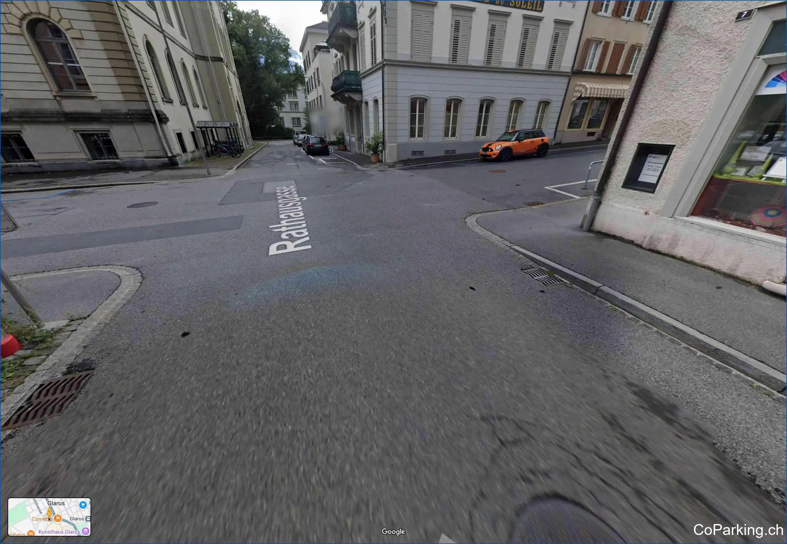 Parking Bankstr., Bankstrasse, Glarus, 8750