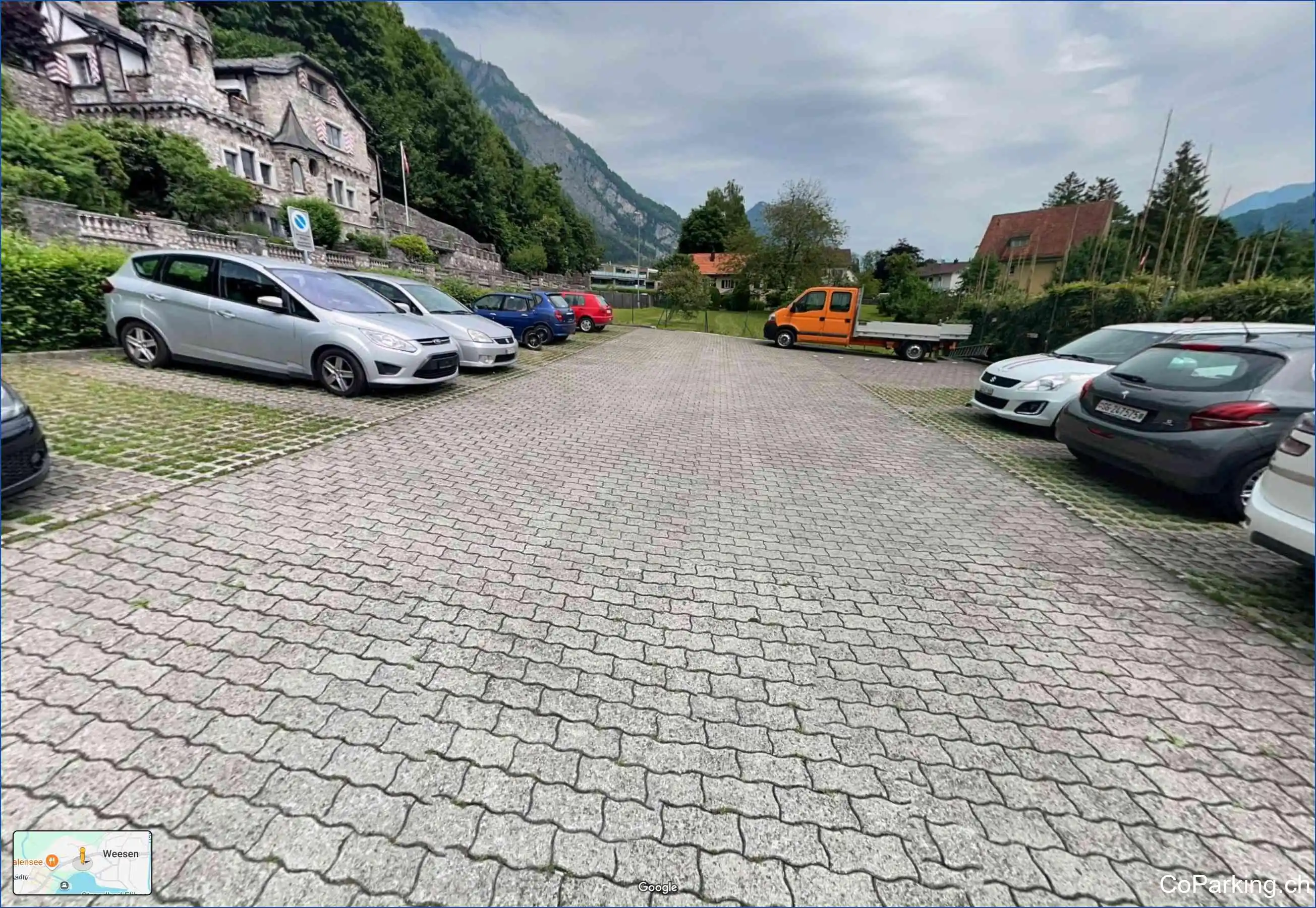 Parking Hauptstr., Hauptstrasse, Weesen, 8872