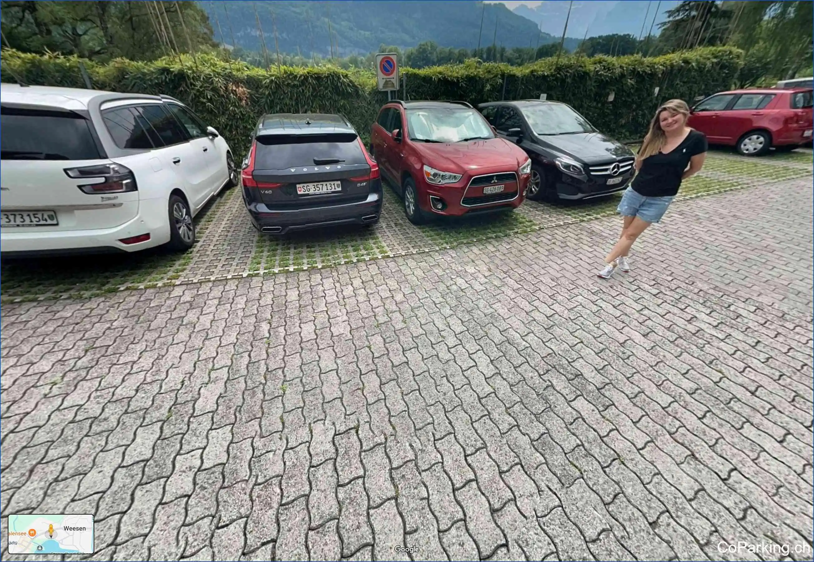 Parking Hauptstr., Hauptstrasse, Weesen, 8872