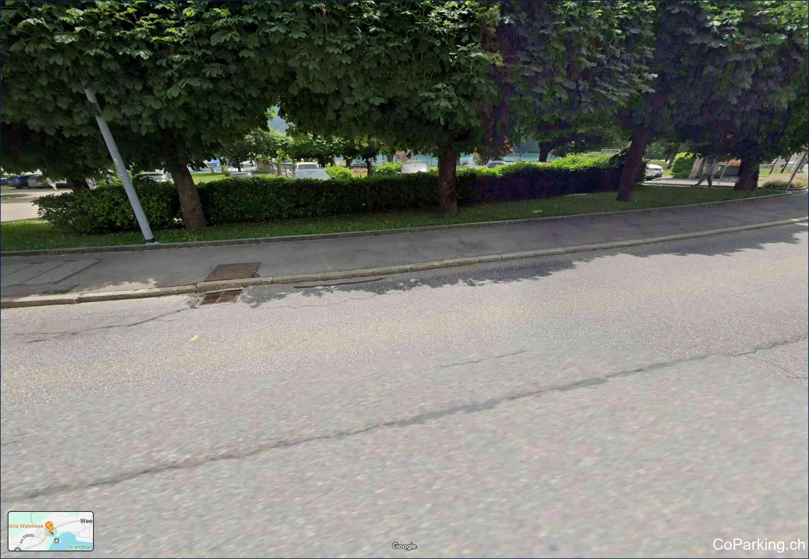 Parking Hauptstr., Hauptstrasse, Weesen, 8872