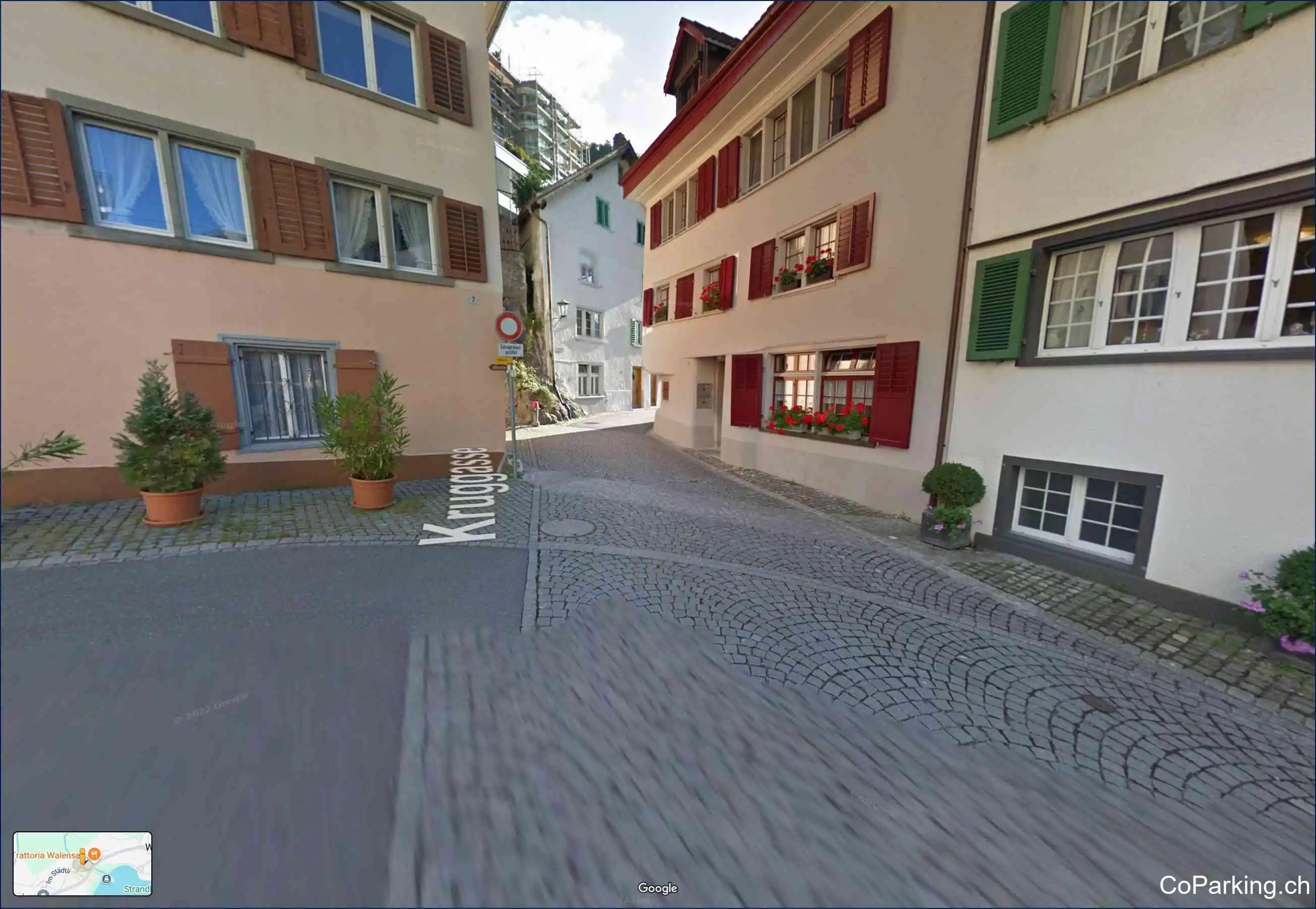Parking Kruggasse, Kruggasse, Weesen, 8872