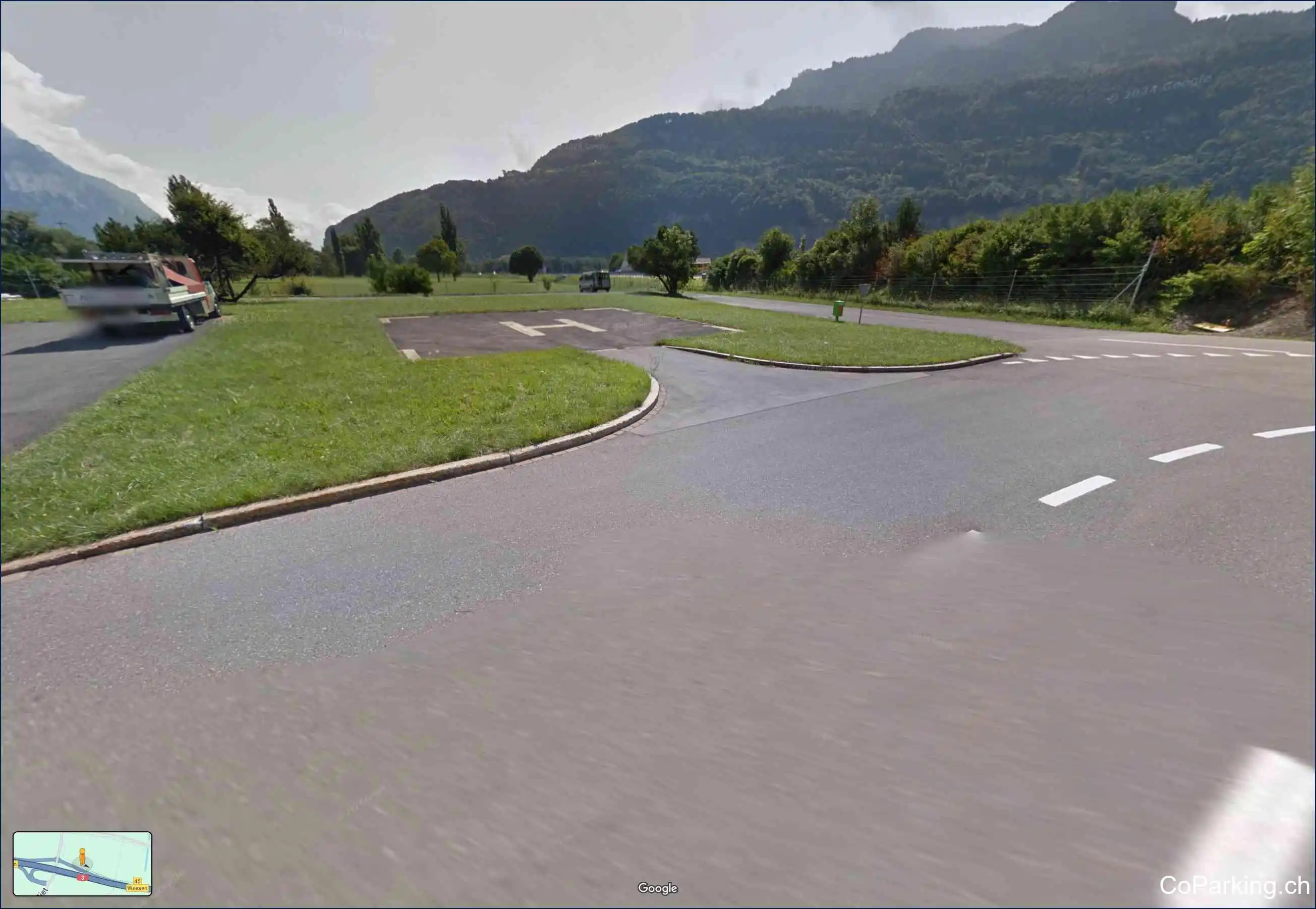 Parking Werkhof Biäsche, Biäsche, Weesen, 8872