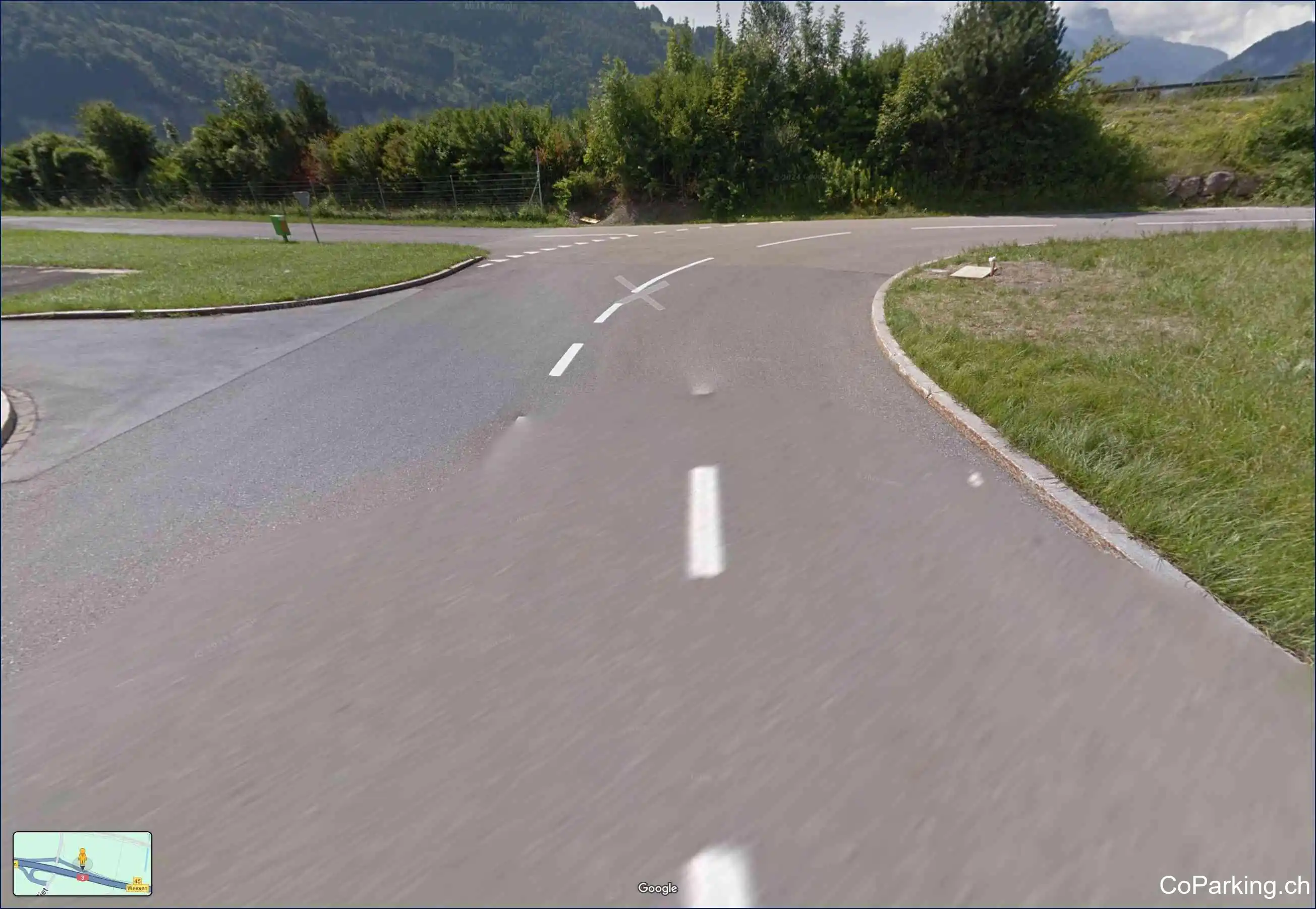 Parking Werkhof Biäsche, Biäsche, Weesen, 8872