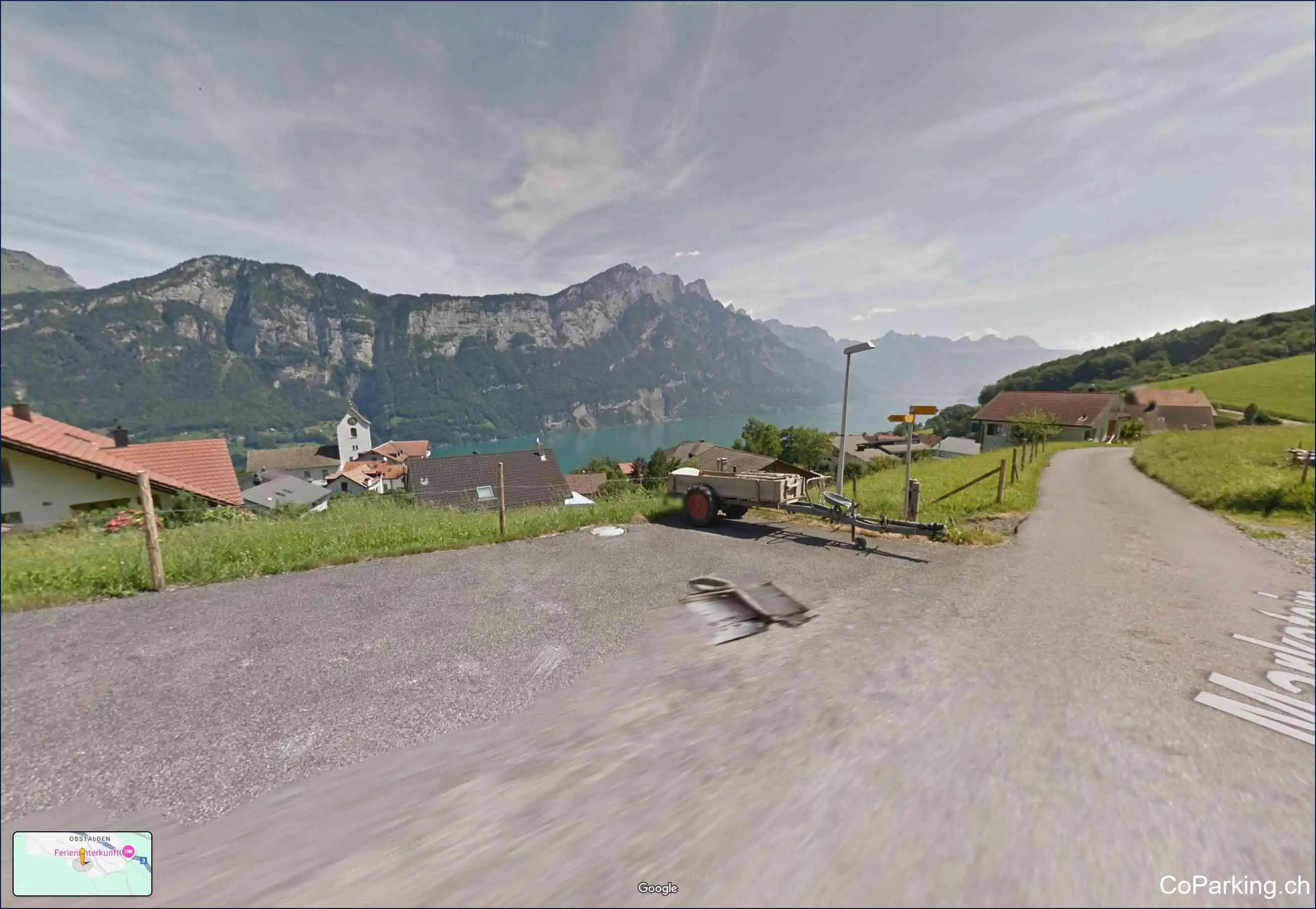 Parking Oberdorf, Oberdorf, Obstalden, 8758