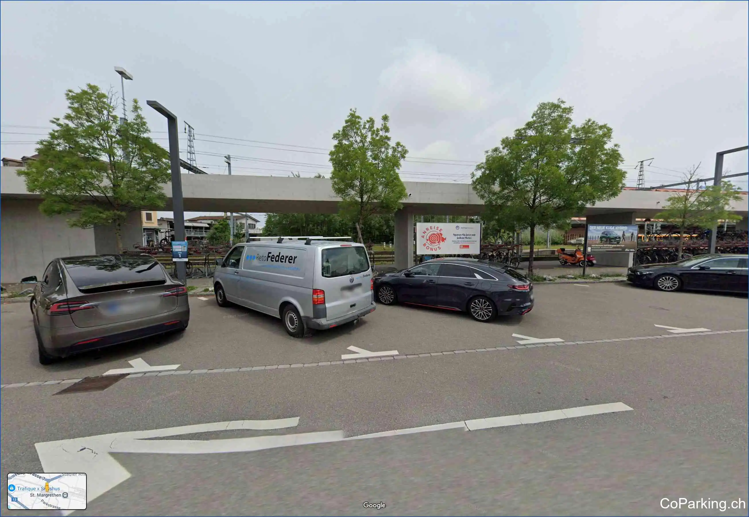 Parking Bahnhofplatz, Bahnhofplatz, St. Margrethen, 9430