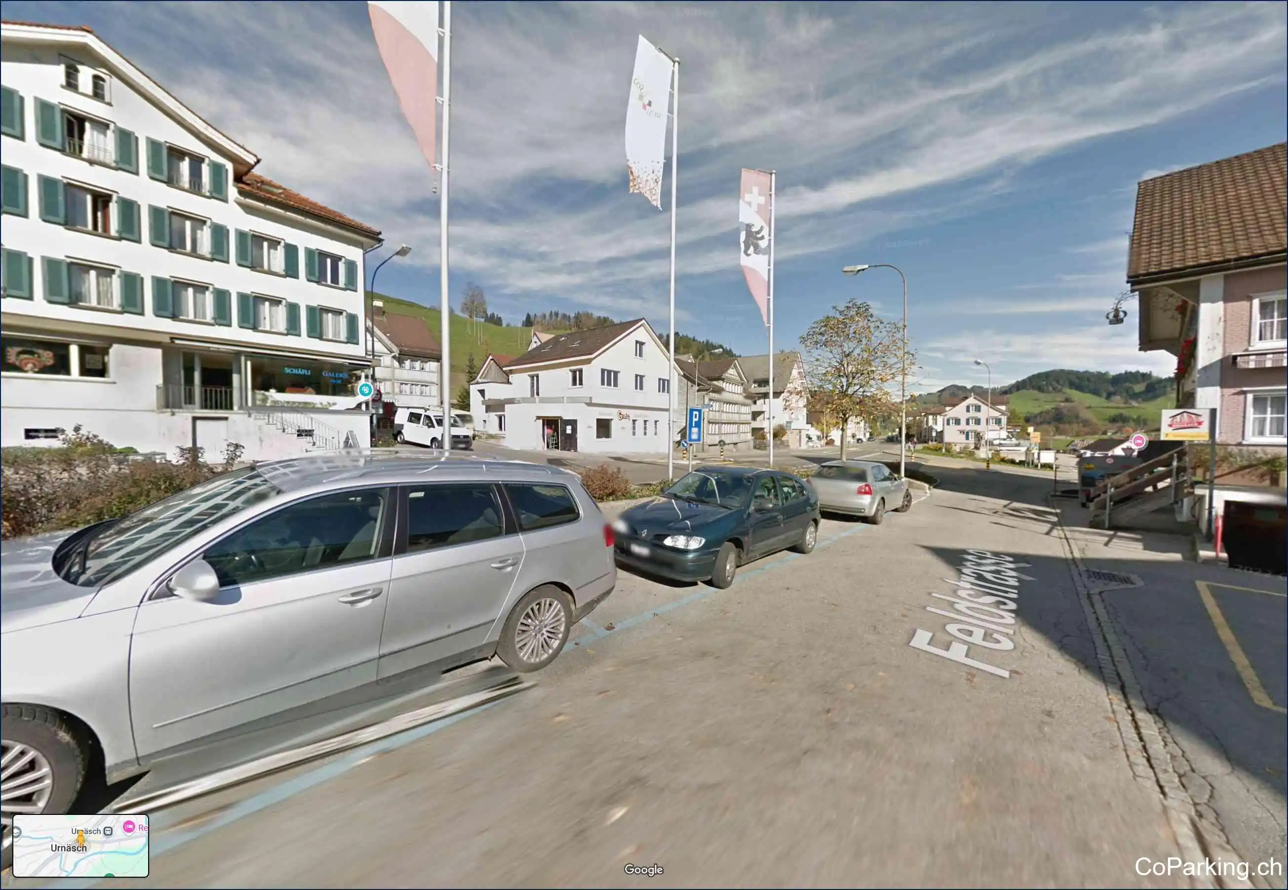 Parking Feldstr., Feldstrasse, Urnäsch, 9107