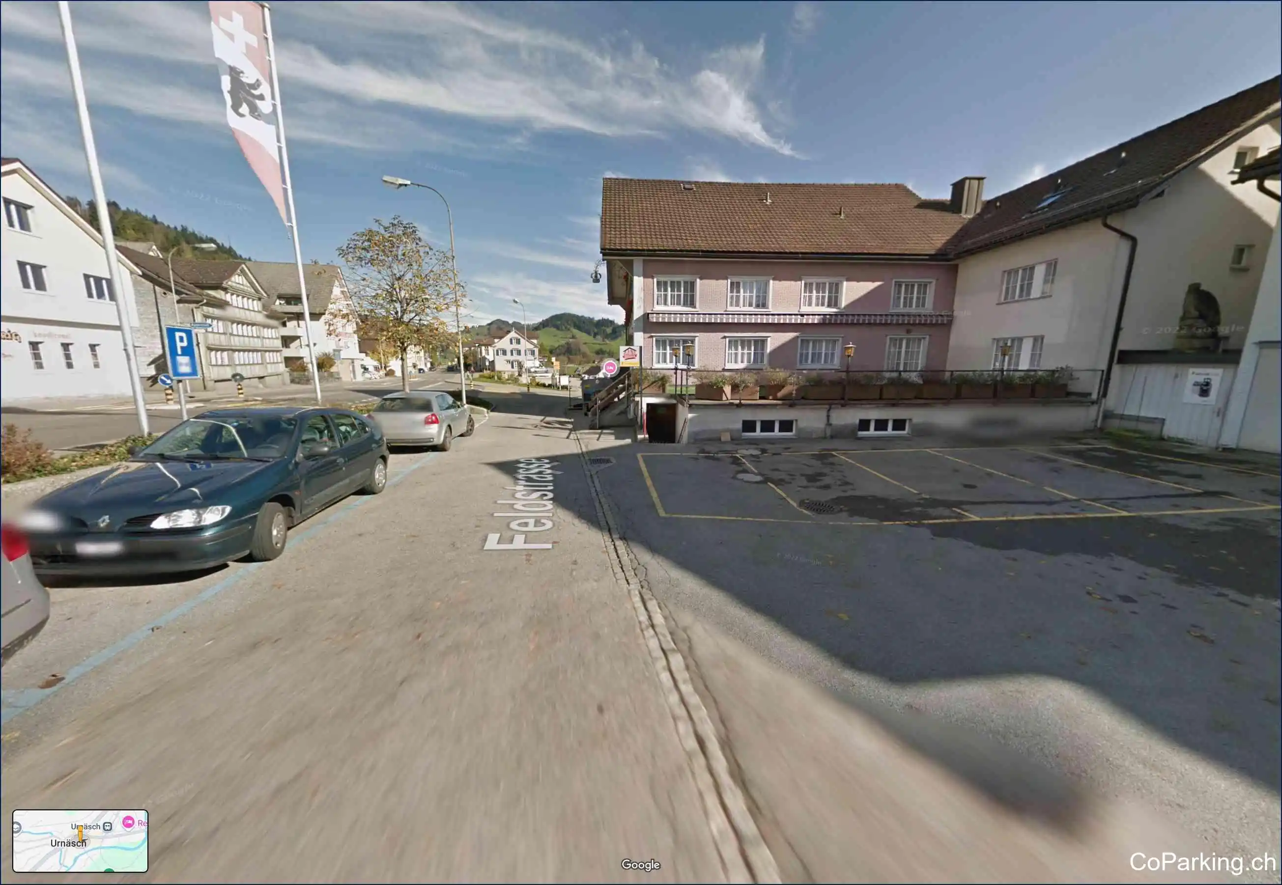Parking Feldstr., Feldstrasse, Urnäsch, 9107