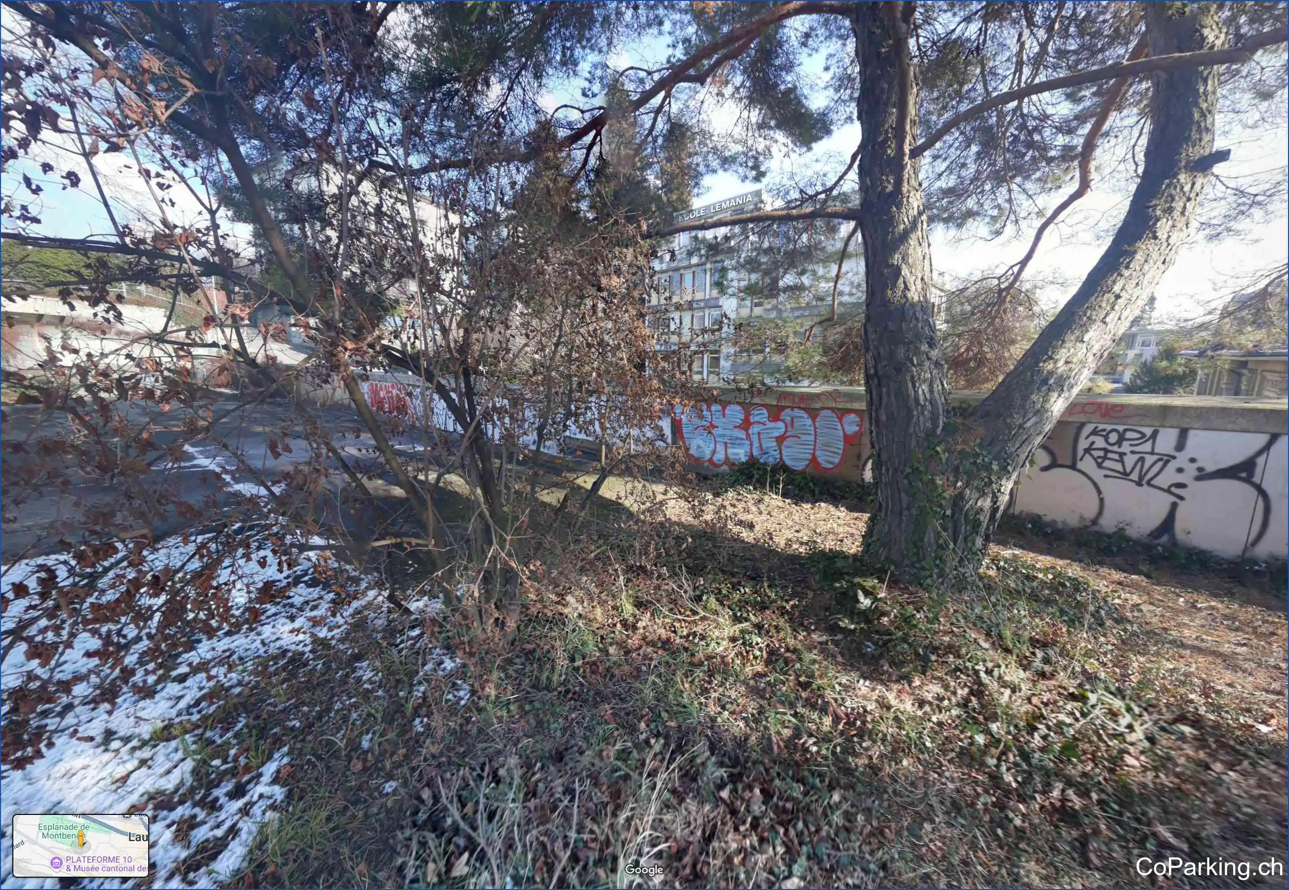 Parking Ecole Lemania, Chemin de Préville, Lausanne, 1003