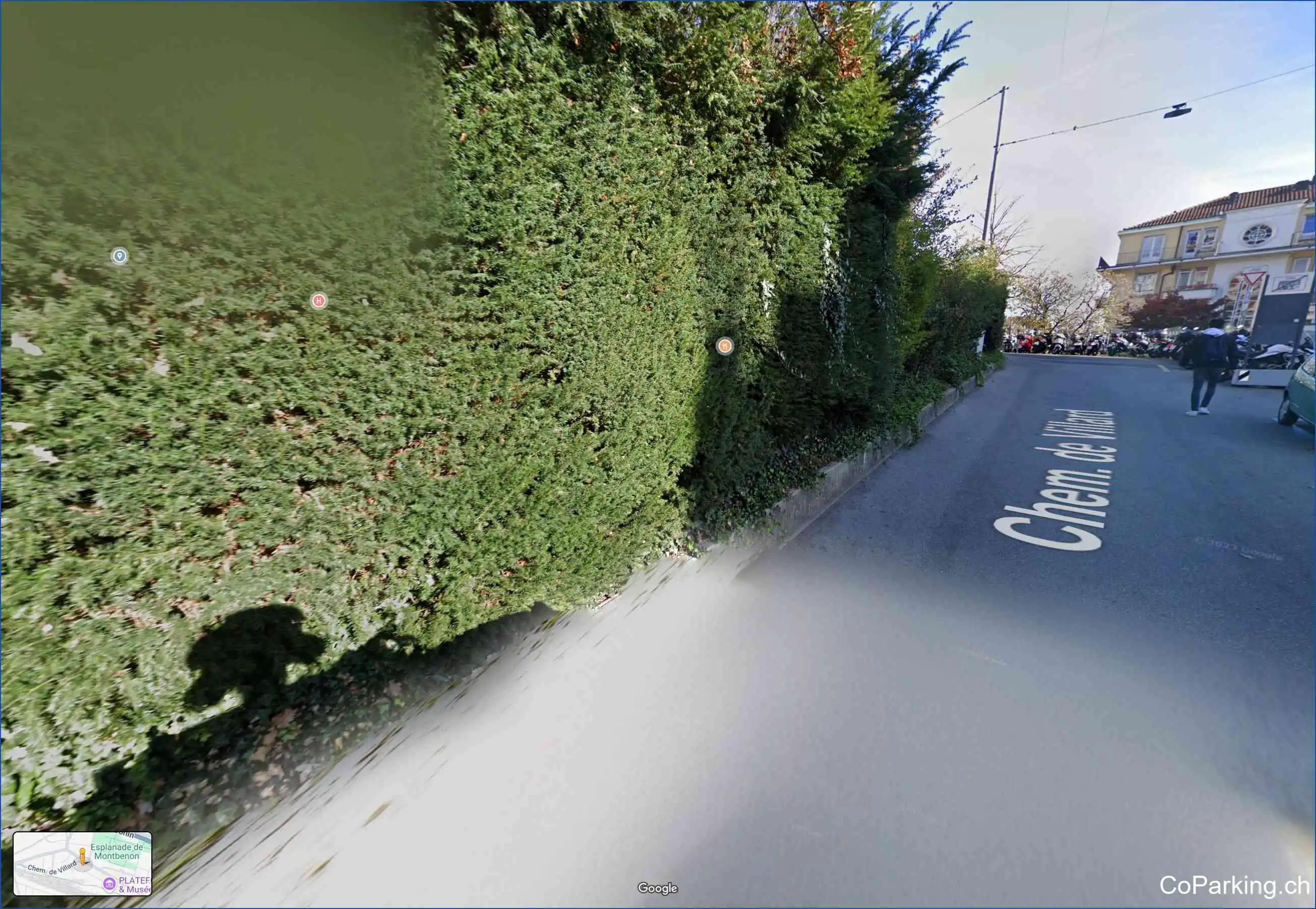 Parking Chemin de Villard, Chem. de Villard, Lausanne, 1001