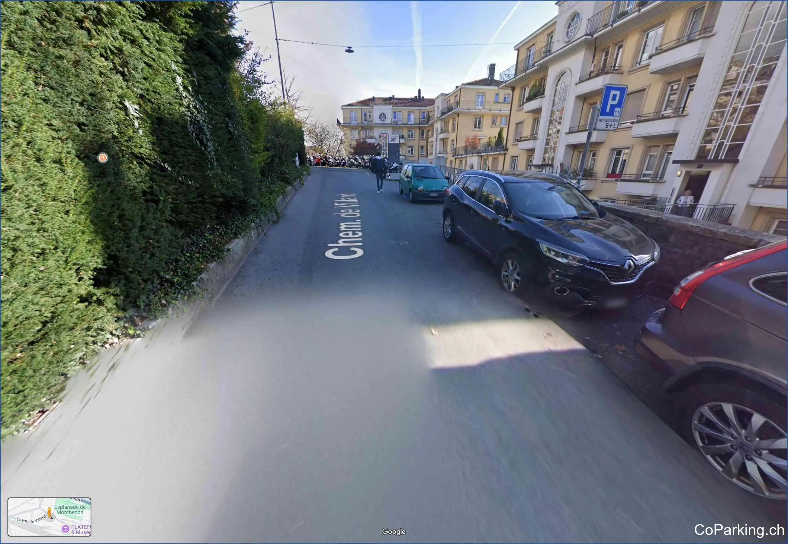 Parking Chemin de Villard, Chem. de Villard, Lausanne, 1001