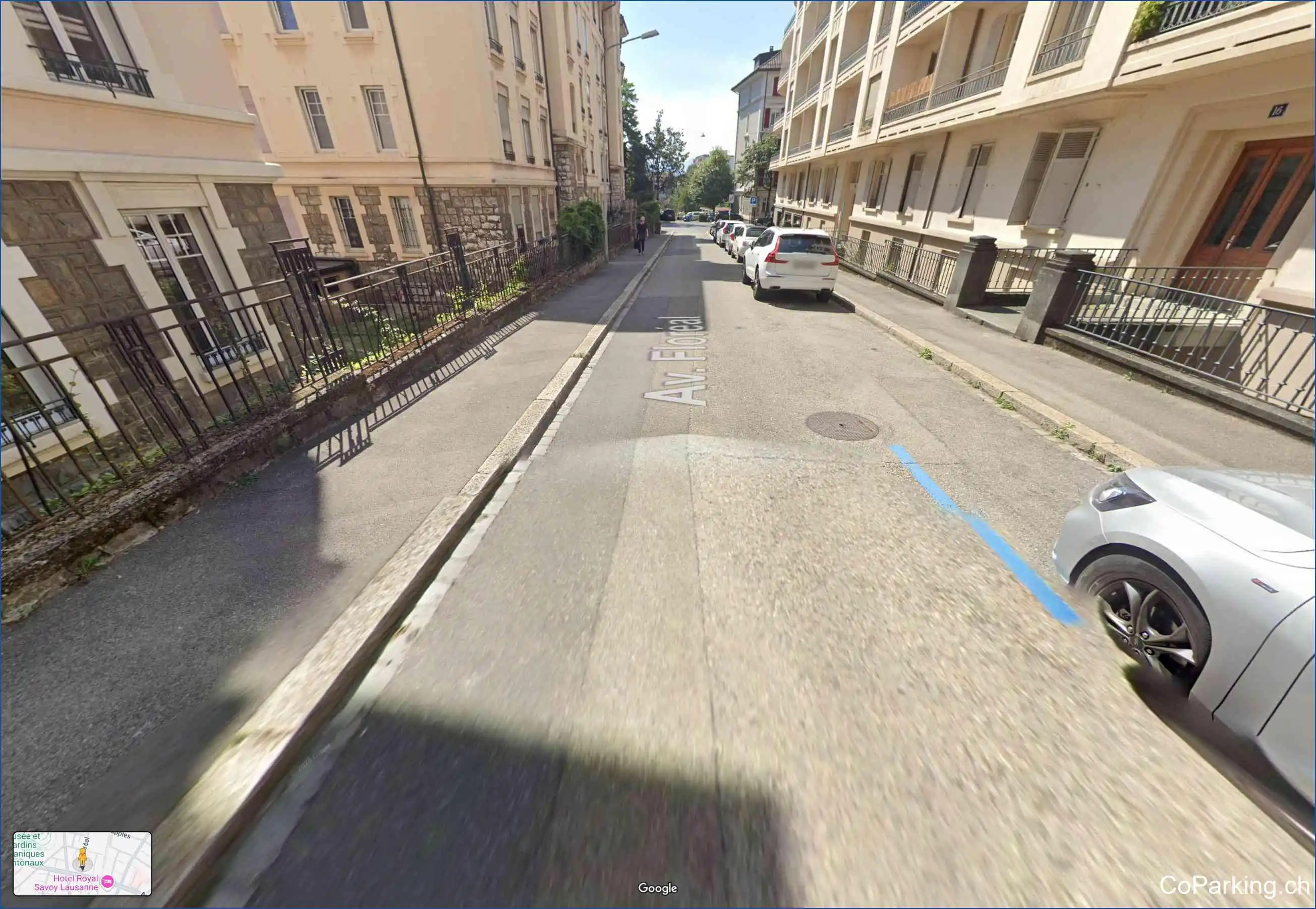 Parking Av. Floréal, Avenue Floréal, Lausanne, 1006