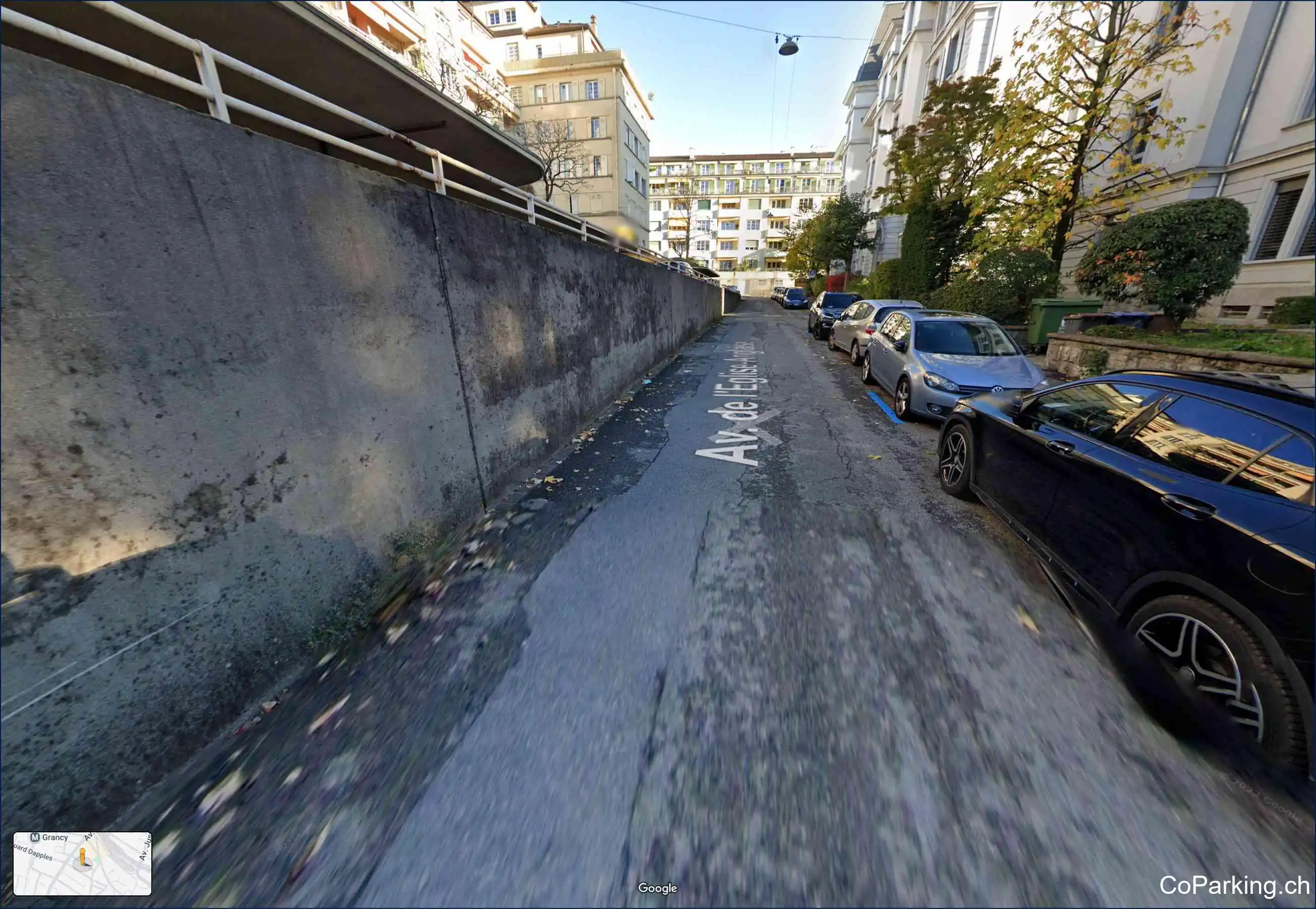 Parking Av. de l'Église-Anglaise, Avenue de l'Église-Anglaise, Lausanne, 1006