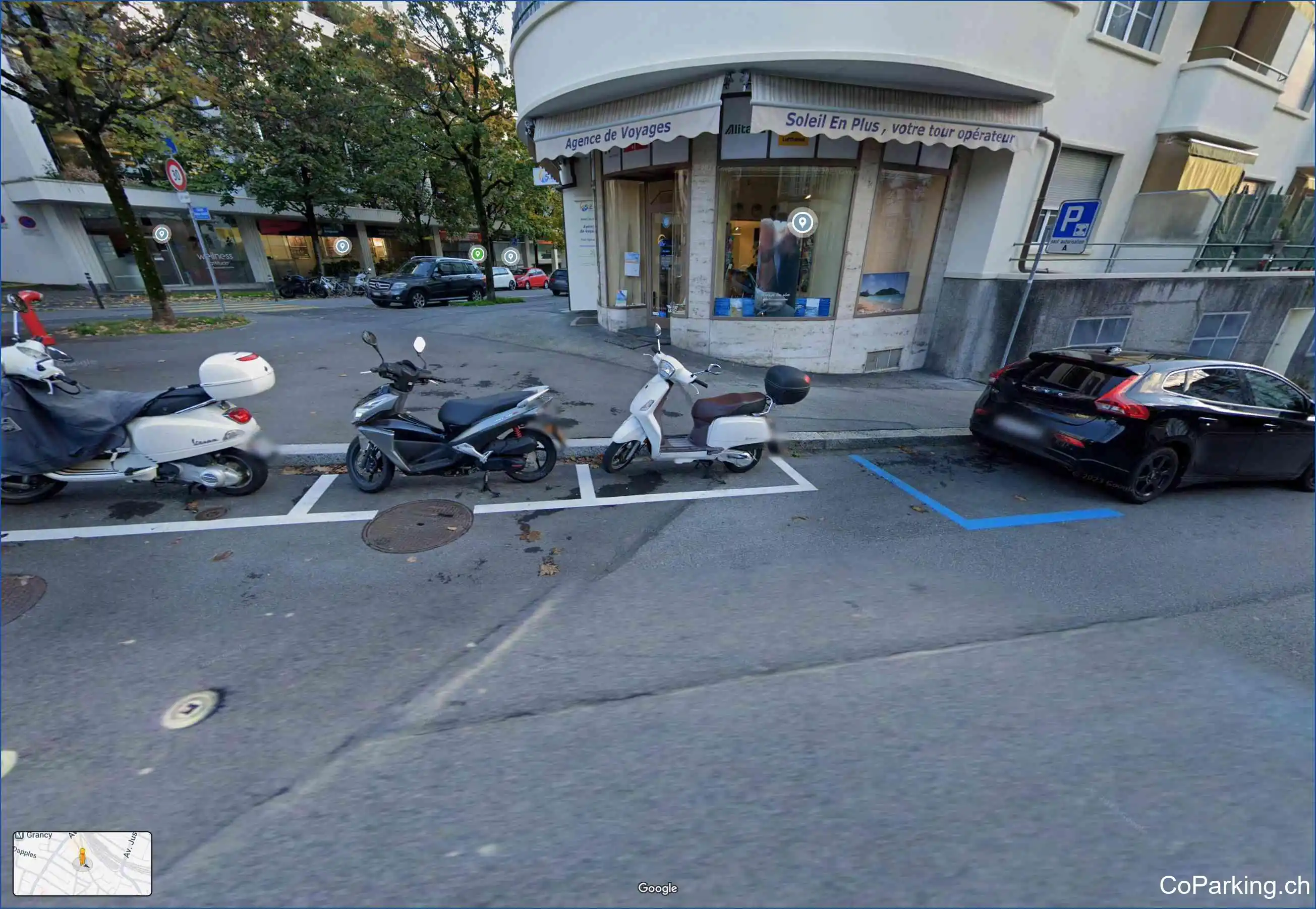 Parking Chem. Eugène-Grasset, Chemin Eugène-Grasset, Lausanne, 1006