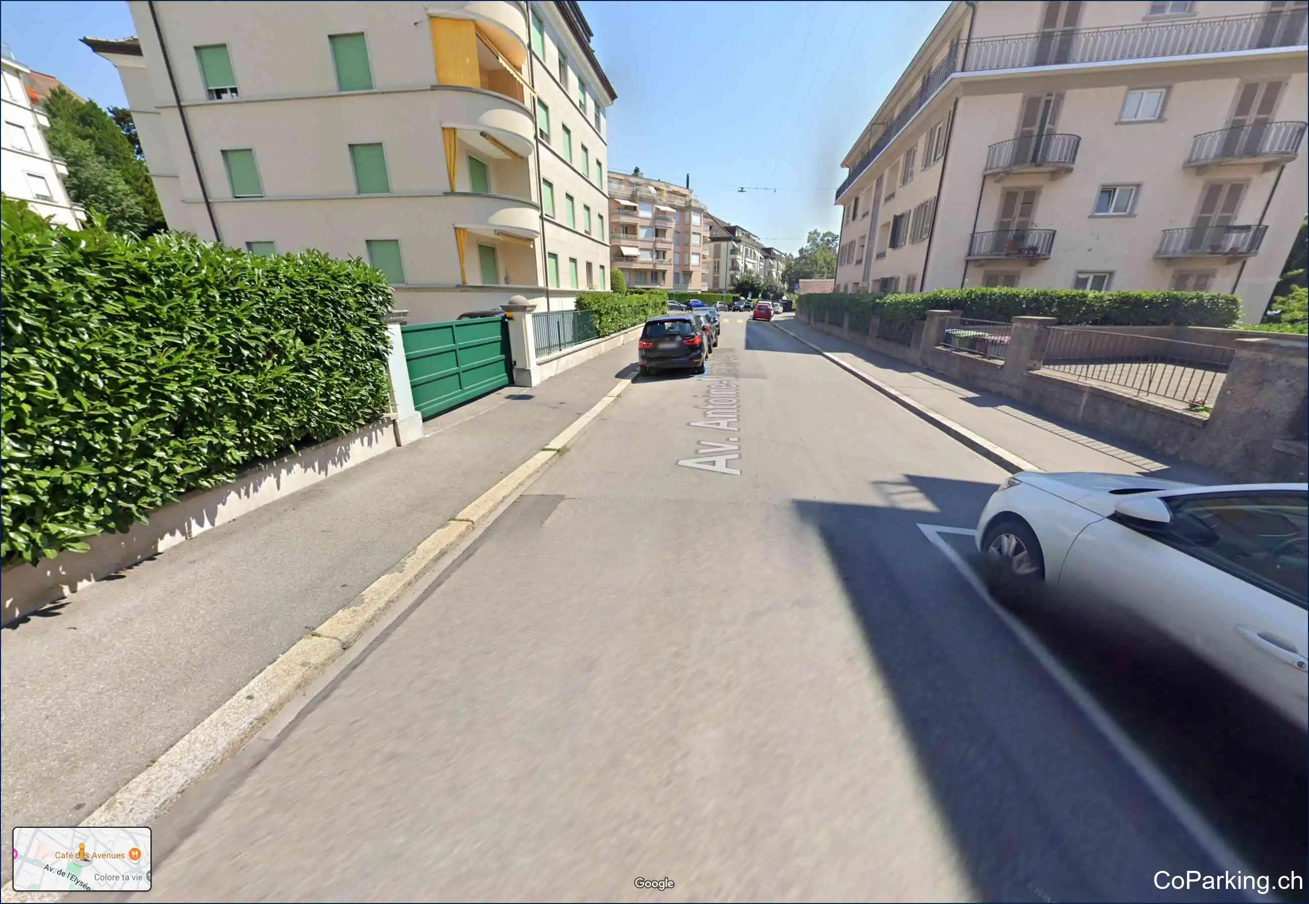 Parking Av. Antoine-Michel-Servan, Avenue Antoine-Michel-Servan, Lausanne, 1006