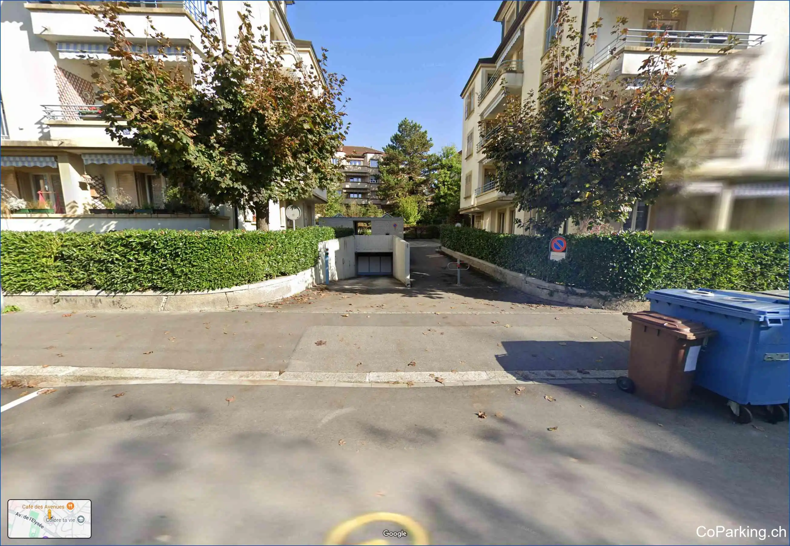 Parking Patinoire et Piscine, Avenue Antoine-Michel-Servan, Lausanne, 1006