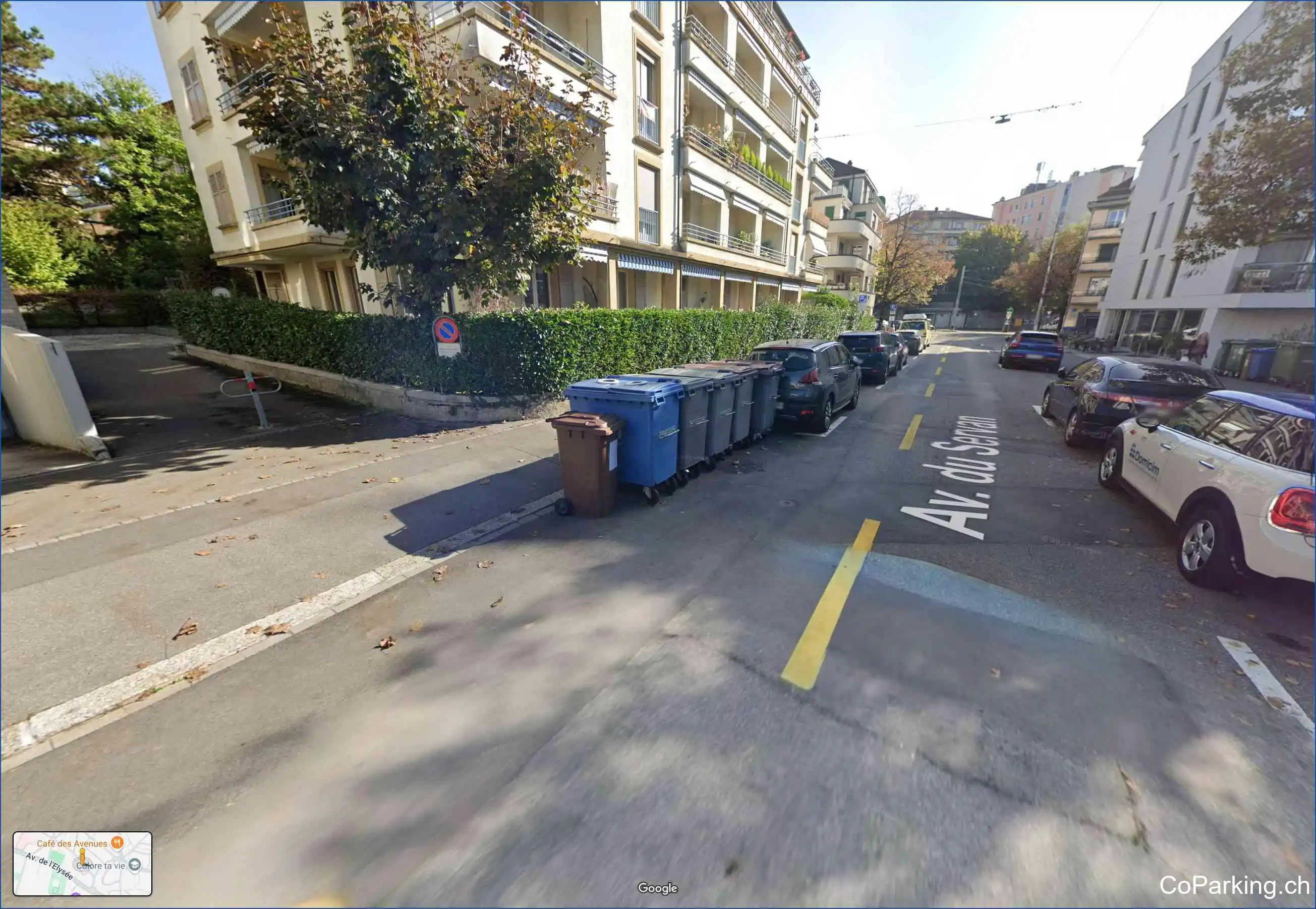 Parking Patinoire et Piscine, Avenue Antoine-Michel-Servan, Lausanne, 1006