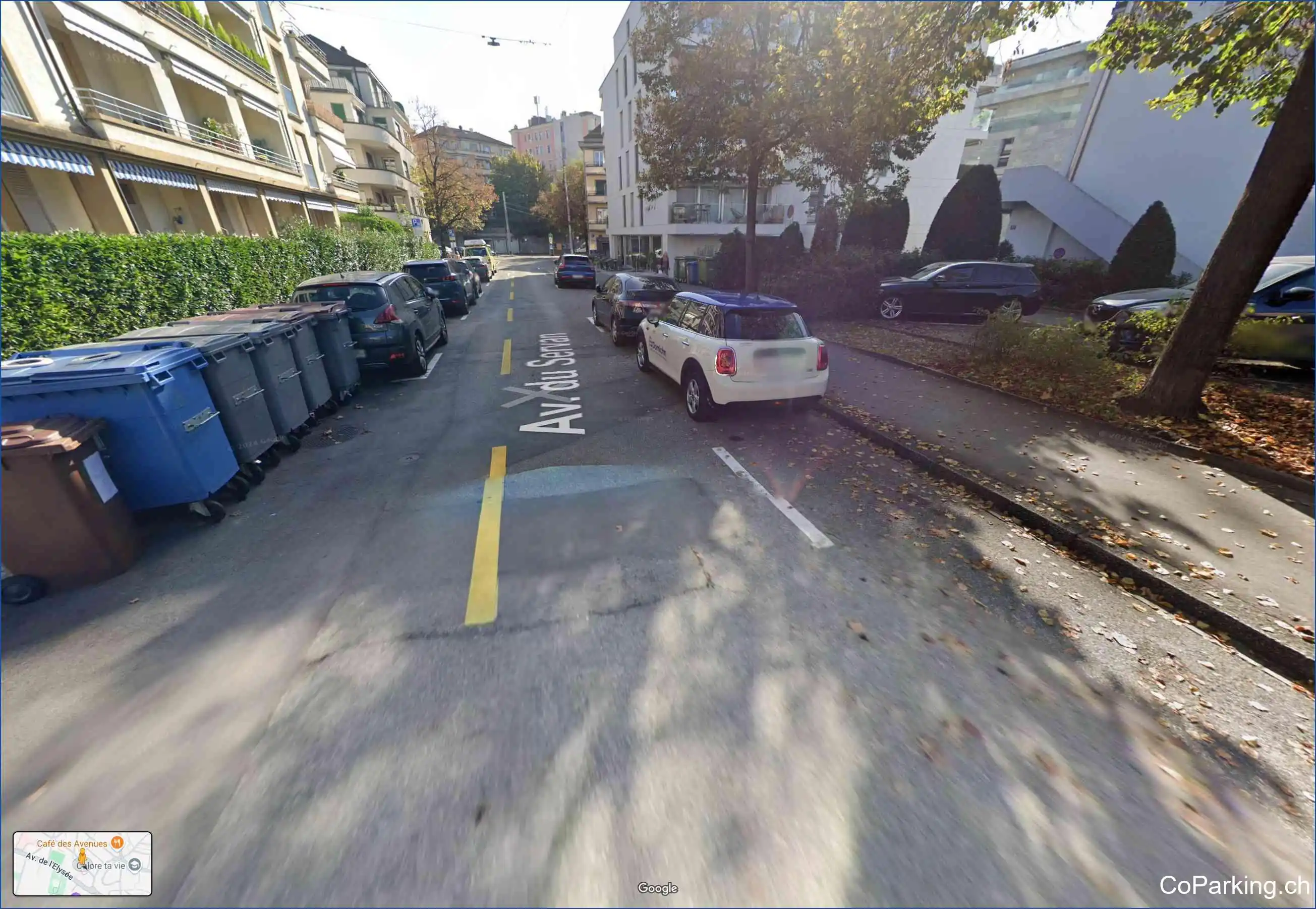 Parking Patinoire et Piscine, Avenue Antoine-Michel-Servan, Lausanne, 1006