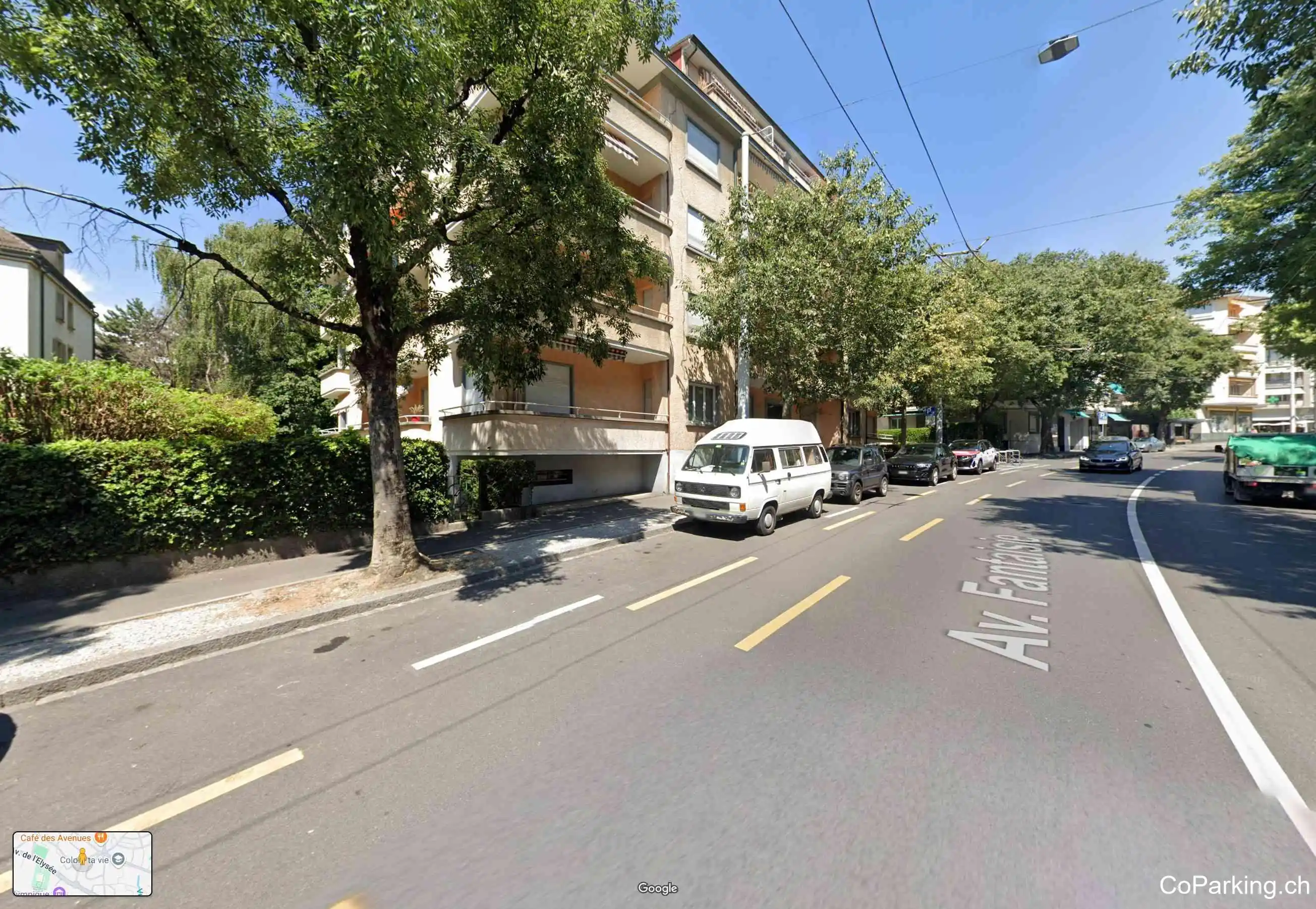 Parking Av. Fantaisie, Avenue Fantaisie, Lausanne, 1006