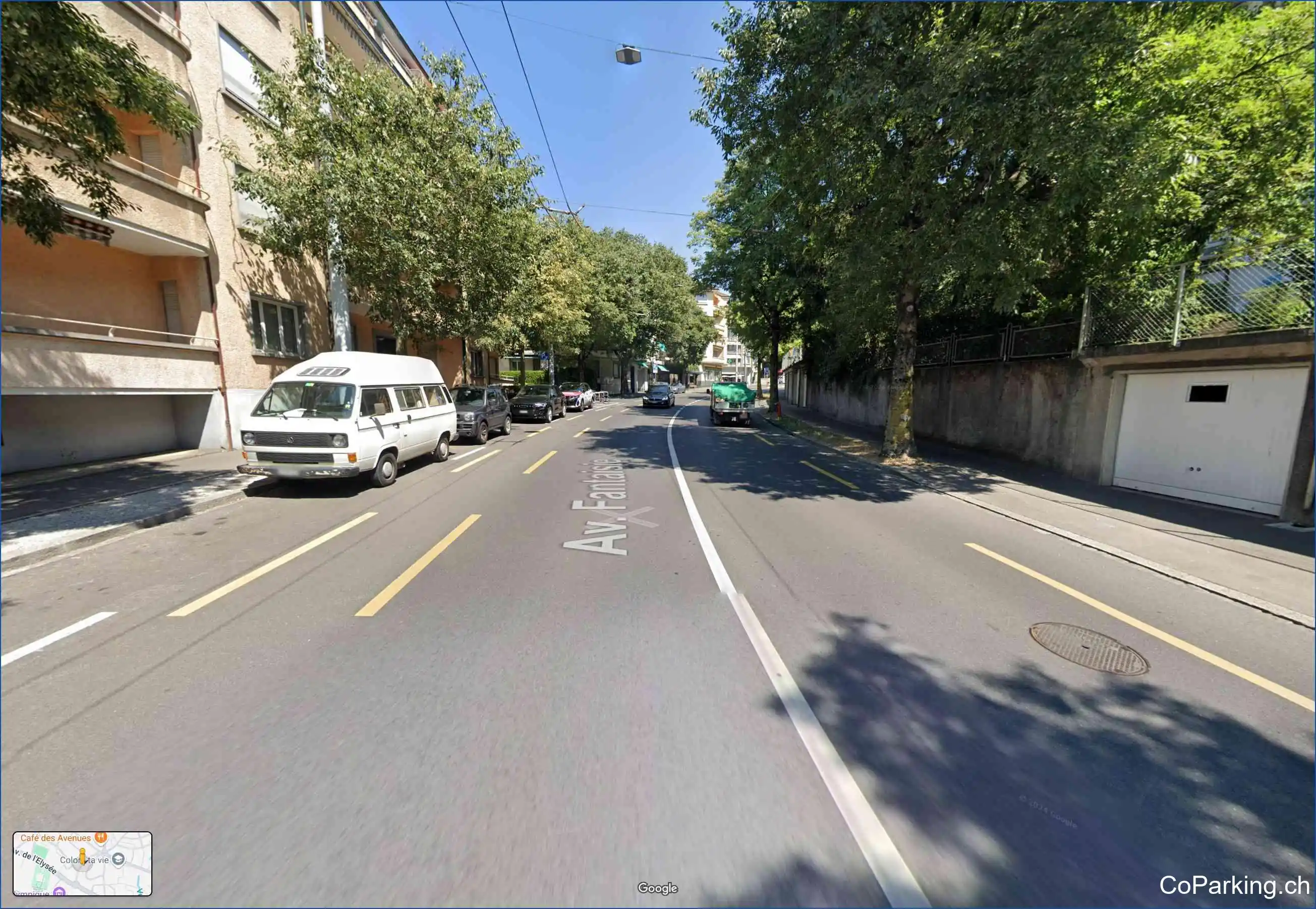 Parking Av. Fantaisie, Avenue Fantaisie, Lausanne, 1006