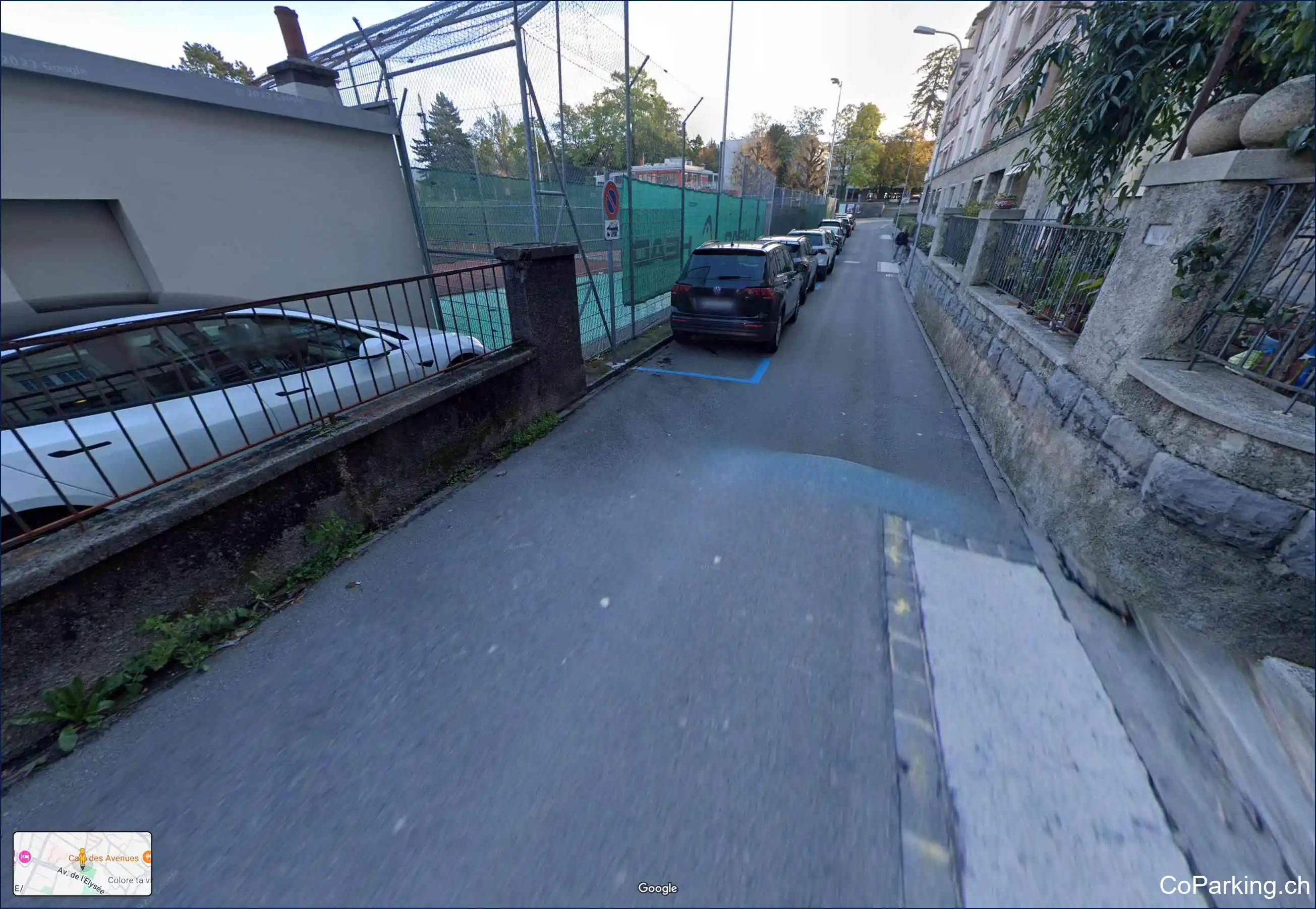 Parking Chem. Eugène-Grasset, Chemin Eugène-Grasset, Lausanne, 1006