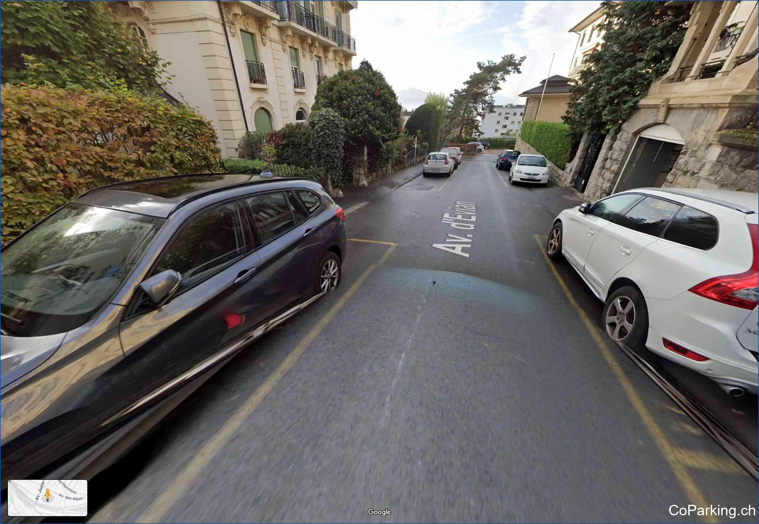 Parking Av. d'Evian, Avenue d'Evia, Lausanne, 1006