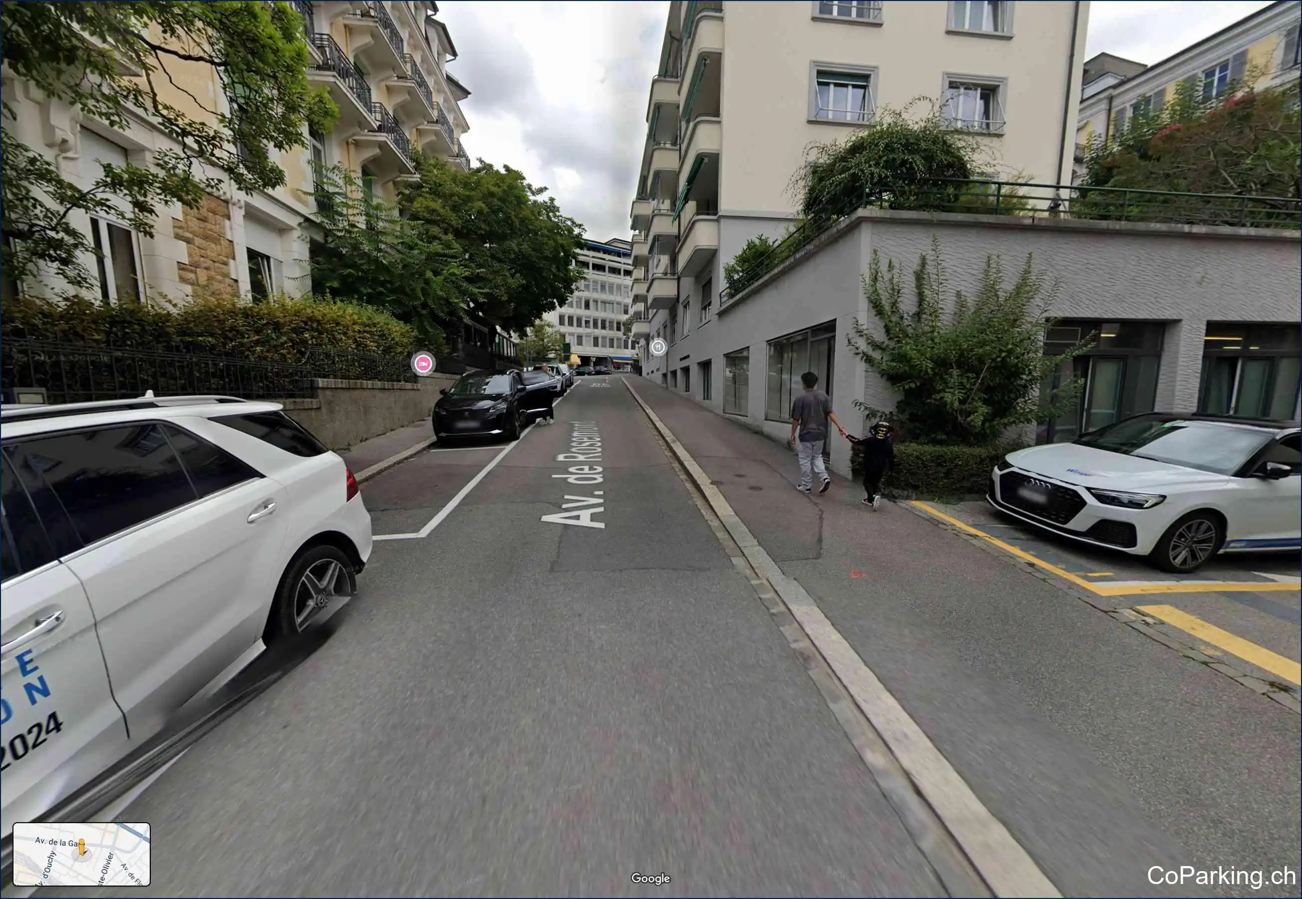 Parking Av. de Rosemont, Avenue de Rosemont, Lausanne, 1006