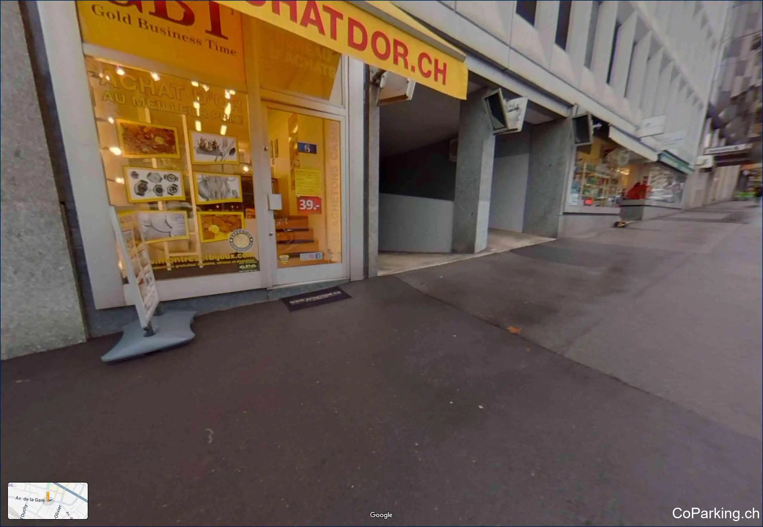Parking Av. de la Gare, Avenue de la Gare, Lausanne, 1003