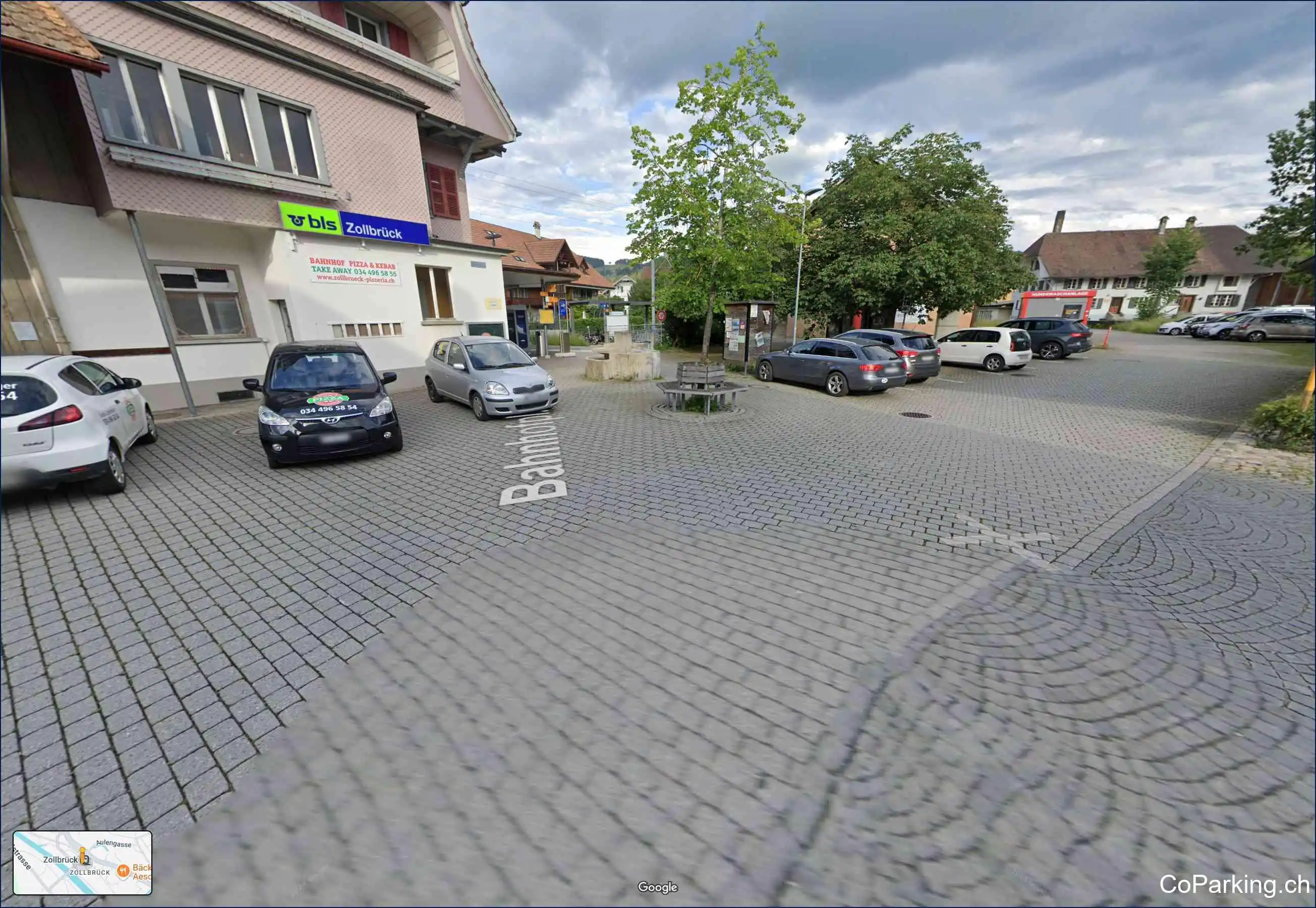 Parking Bahnhof Zollbrück, Bahnhofplatz, Zollbrück, 3436