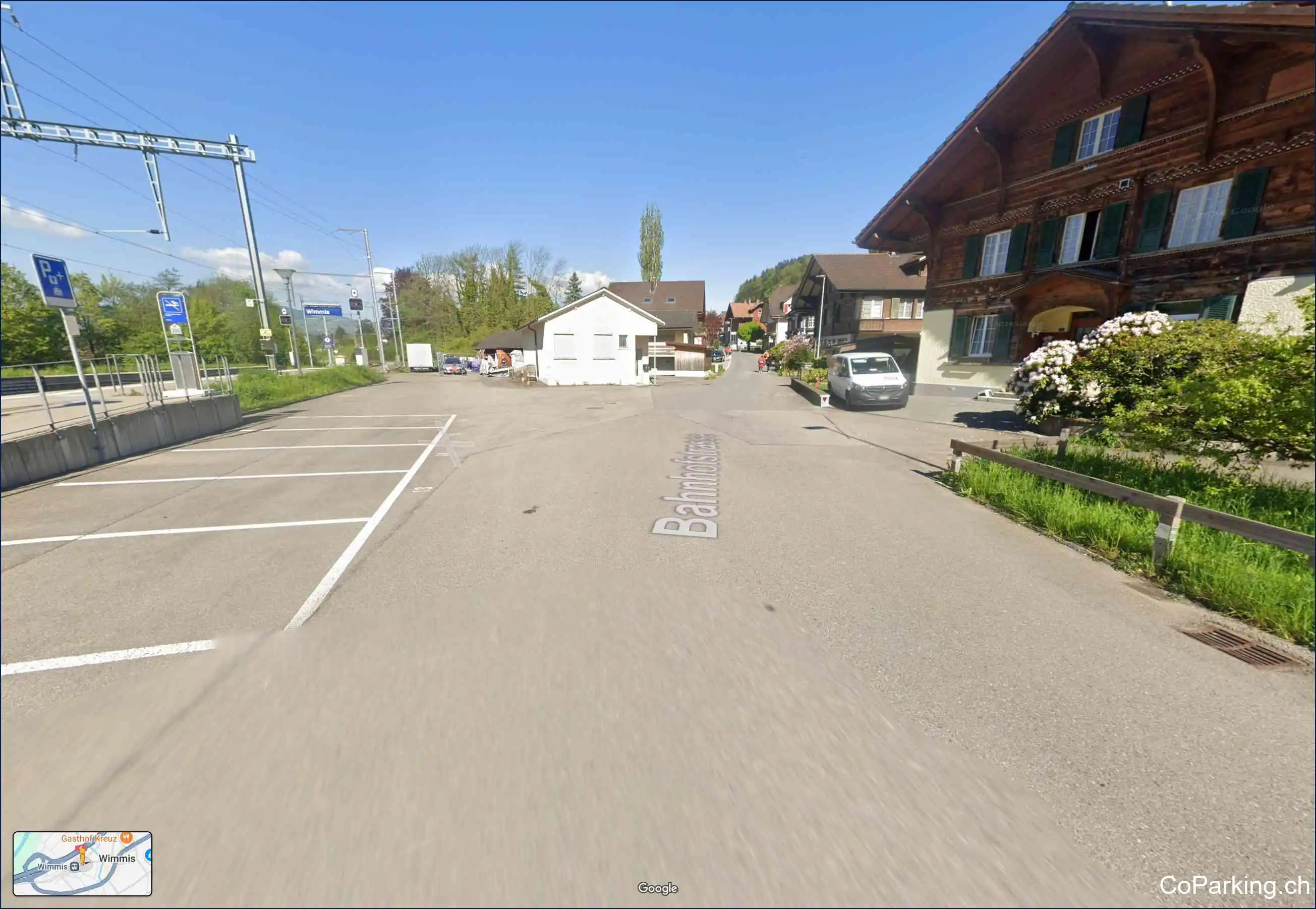 Parking Bahnhofstr., Bahnhofstrasse, Wimmis, 3752