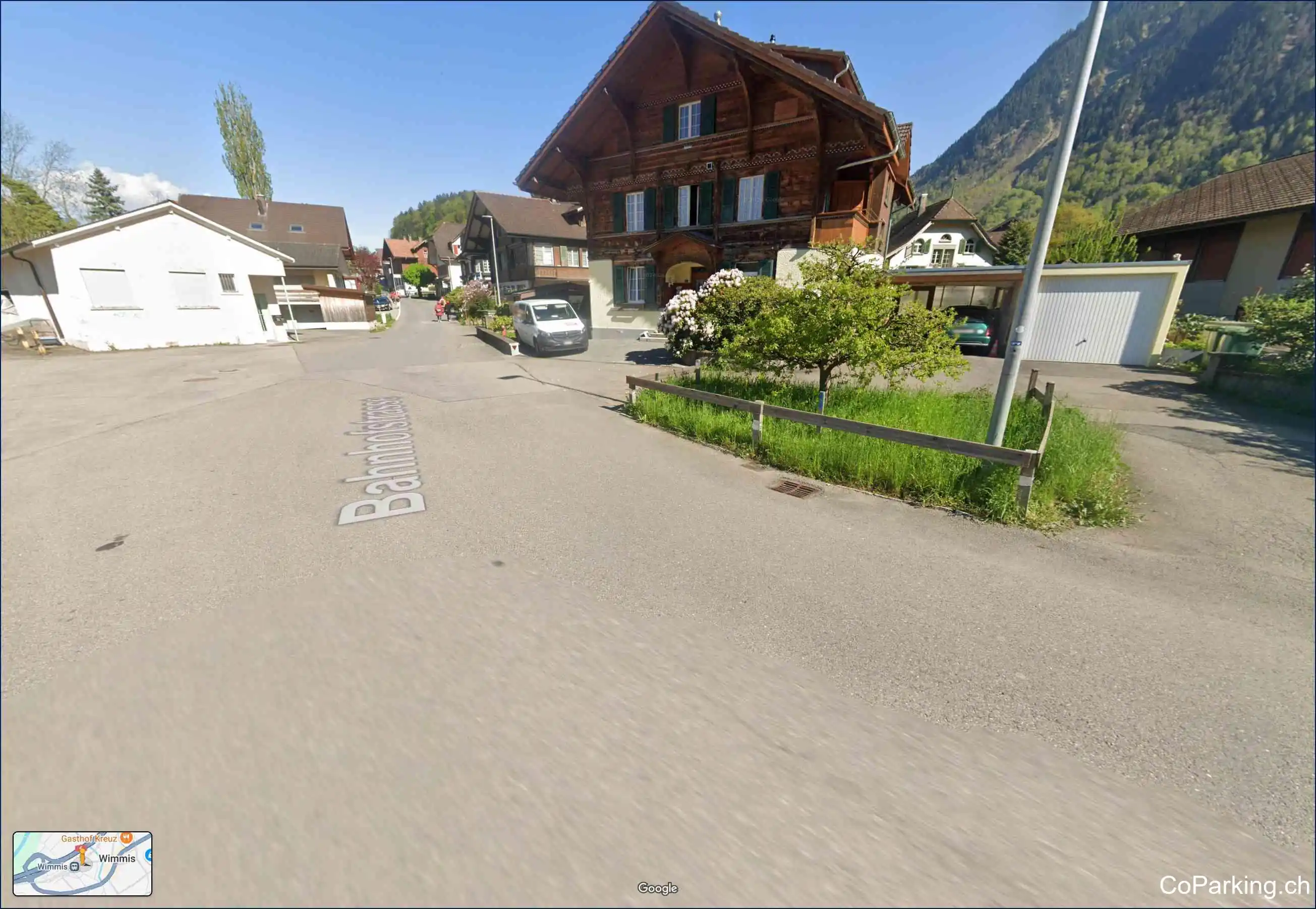 Parking Bahnhofstr., Bahnhofstrasse, Wimmis, 3752