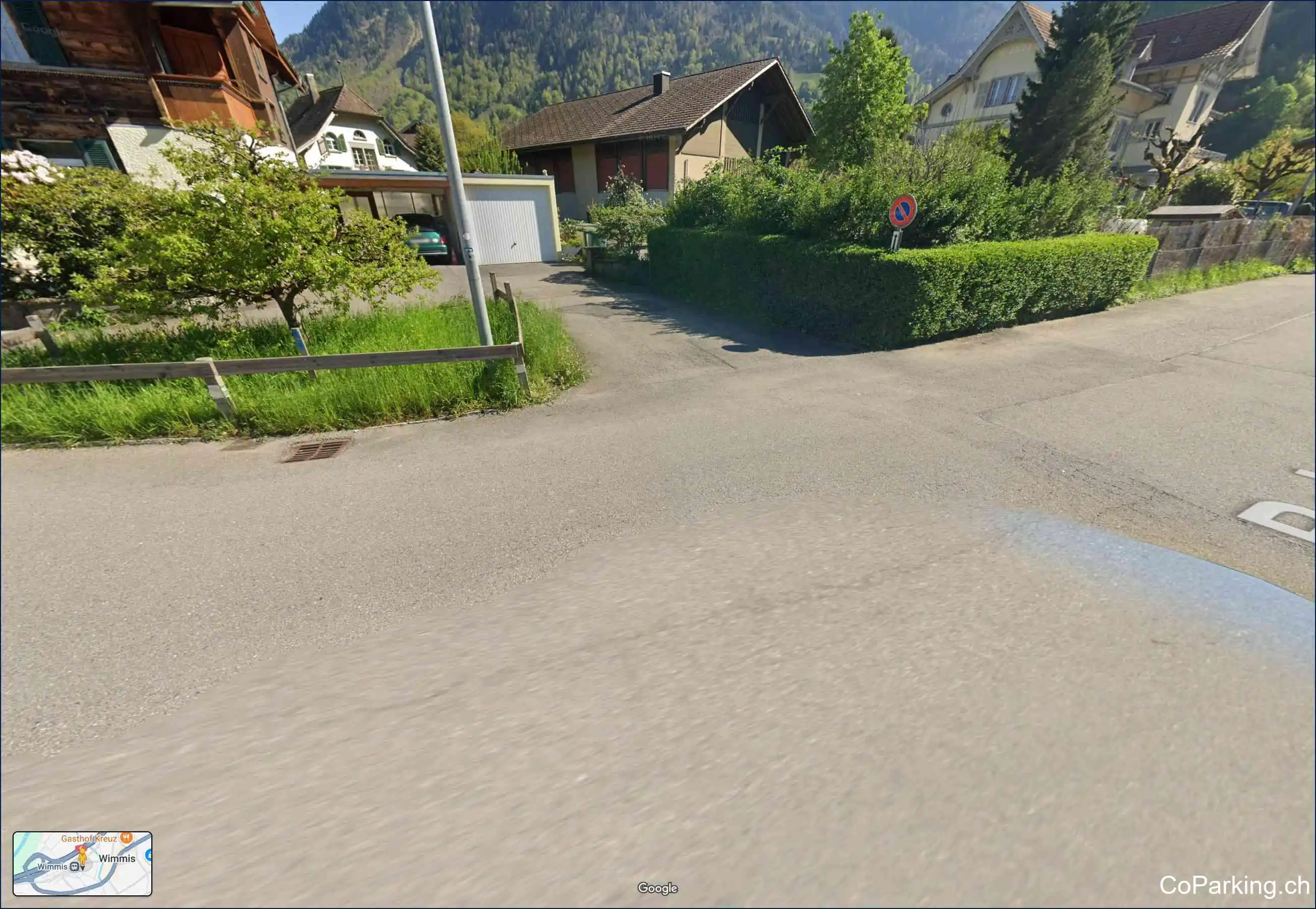 Parking Bahnhofstr., Bahnhofstrasse, Wimmis, 3752