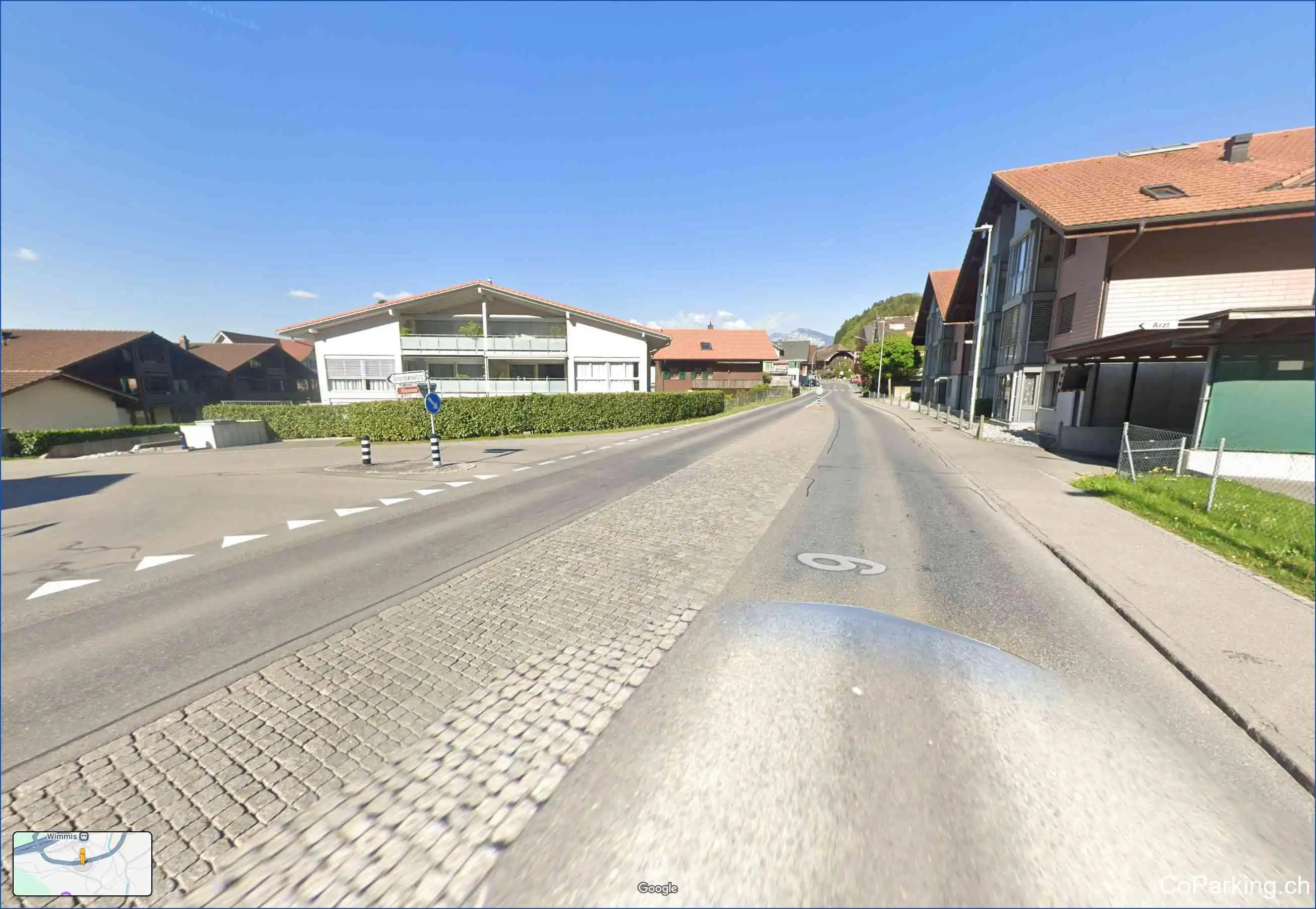 Parking Hauptstr., Hauptstrasse, Wimmis, 3752