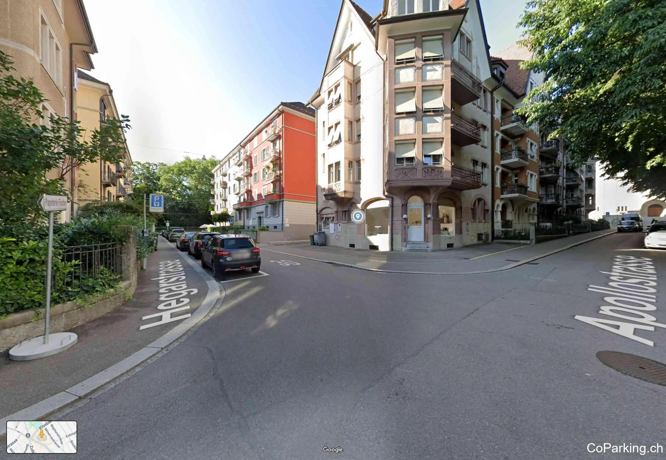 Parking Hegarstr.