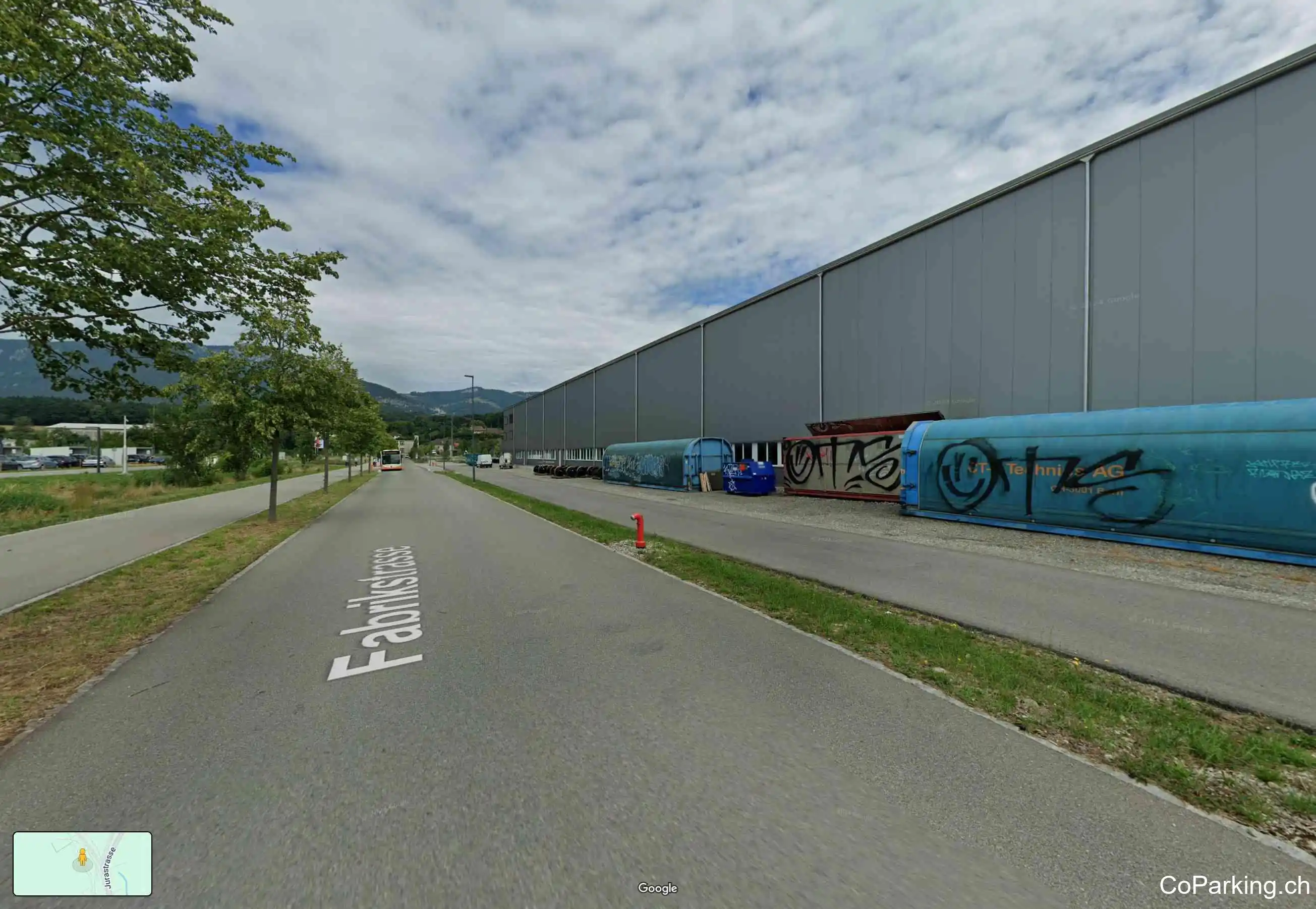 Parking Attisholzstr., Attisholz Süd, Luterbach, 4542