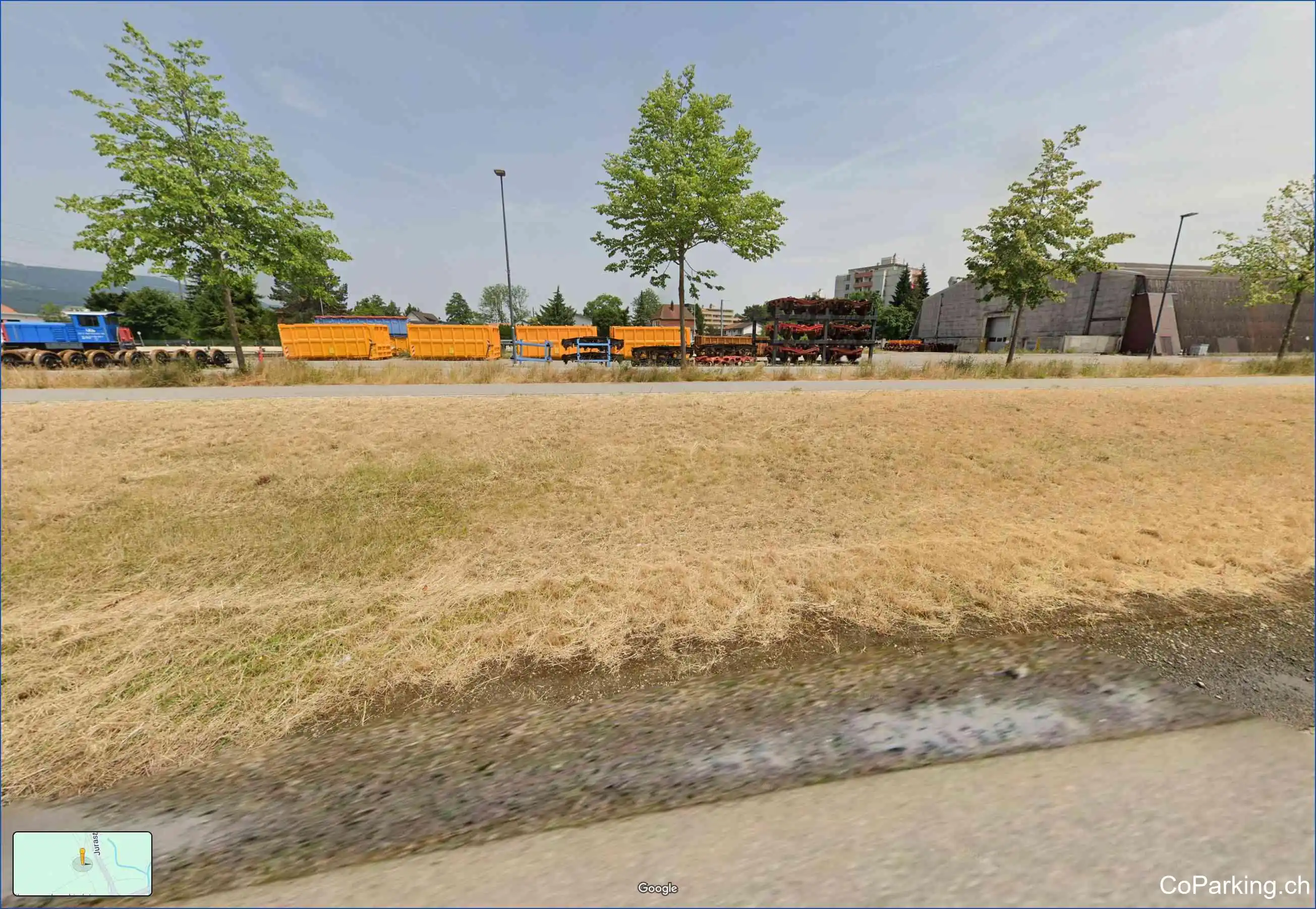 Parking Attisholzstr., Attisholz Süd, Luterbach, 4542